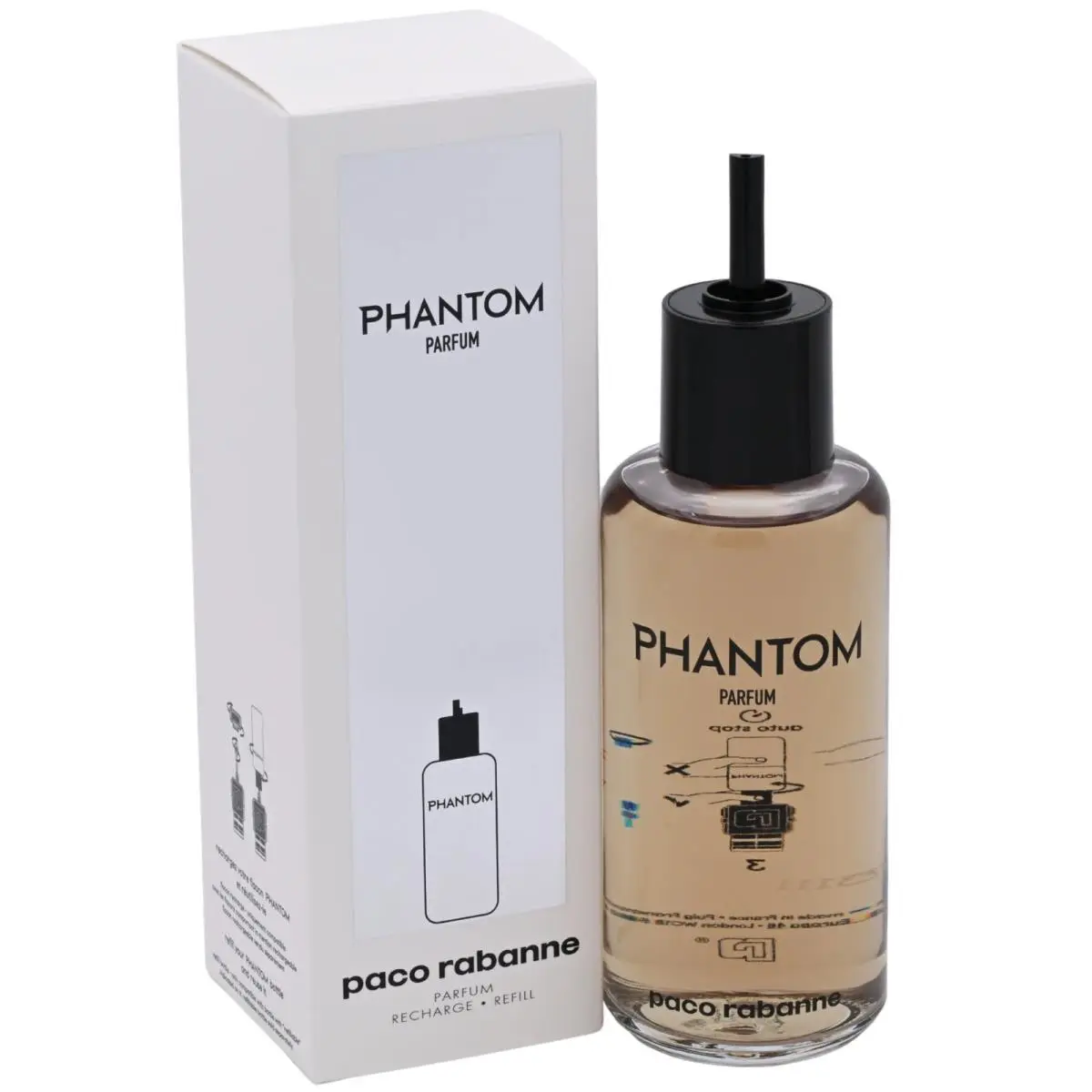 Phantom Eau de Parfum Refill For Men 6.8 oz 200 ml by Rabanne by Paco Rabanne