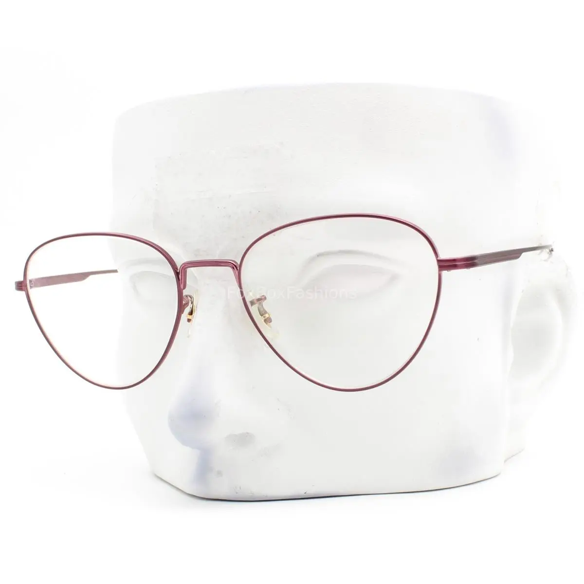 Khaite 1991RX Eyeglasses Glasses OV1357 5342 Brushed Burgundy by Oliver Peoples
