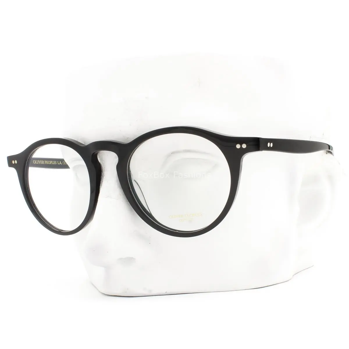 OP-13 Eyeglasses Glasses OV5504U 1731 Polished Black 49mm W/case by Oliver Peoples