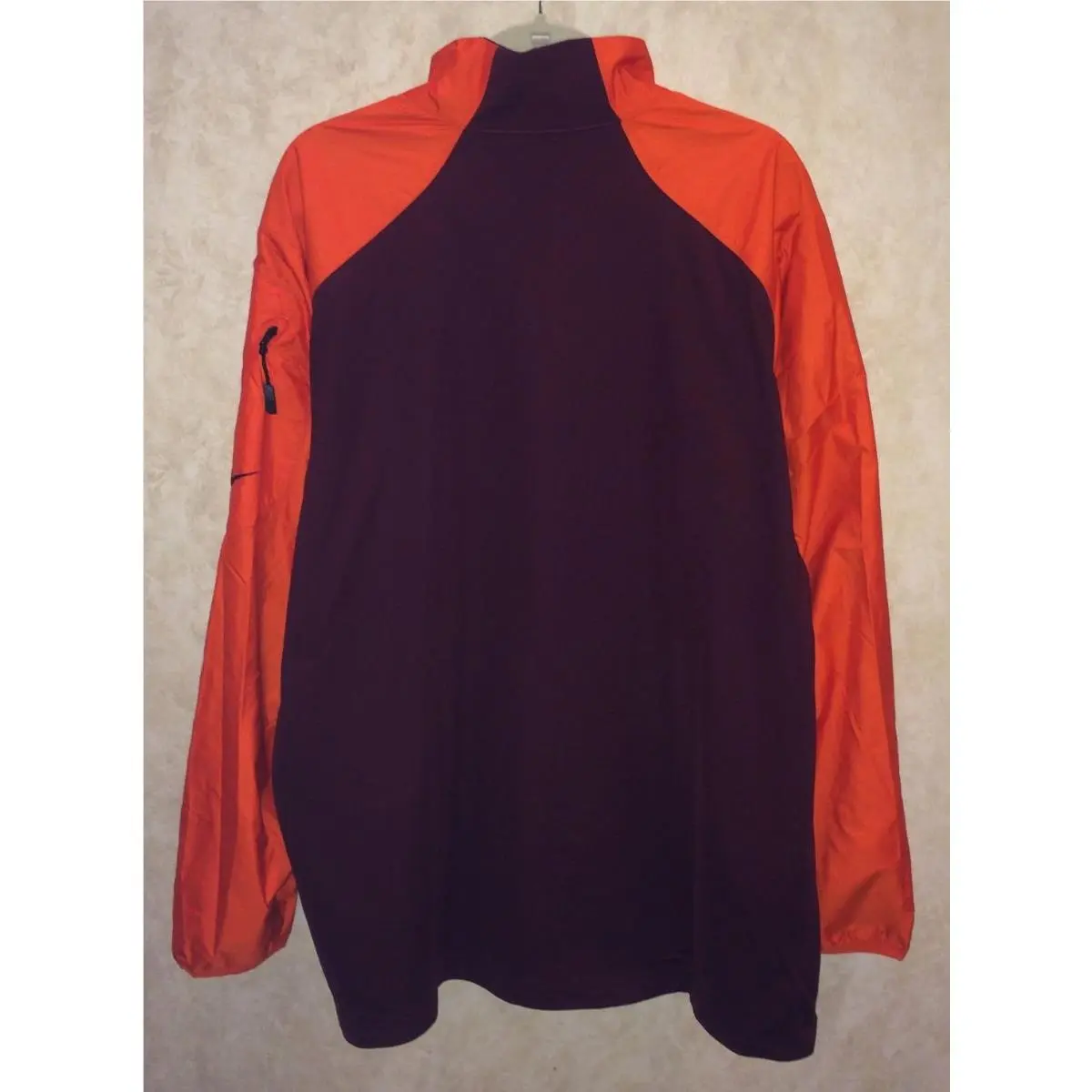 Nike clothing - NIKE 1/2 Zip Pullover Hybrid Sideline Jacket - 535687 - Red 2