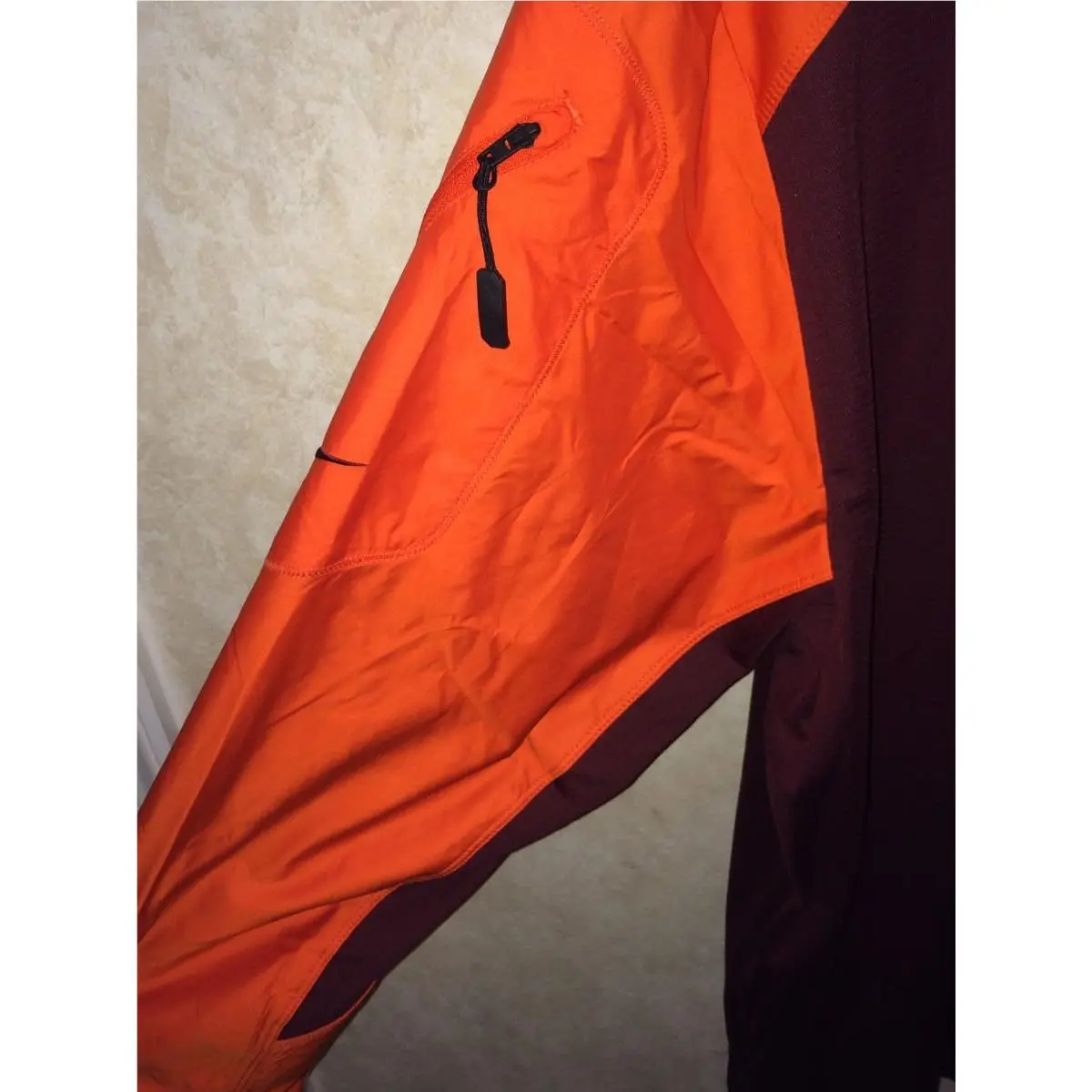 Nike clothing - NIKE 1/2 Zip Pullover Hybrid Sideline Jacket - 535687 - Red 6