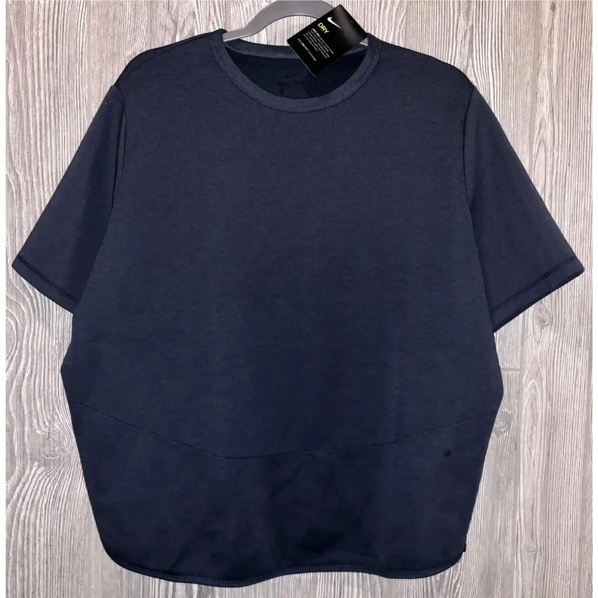 Nike clothing - NIKE Dry Therma Flex S/S Loose Training Top - 860211 - Blue 2