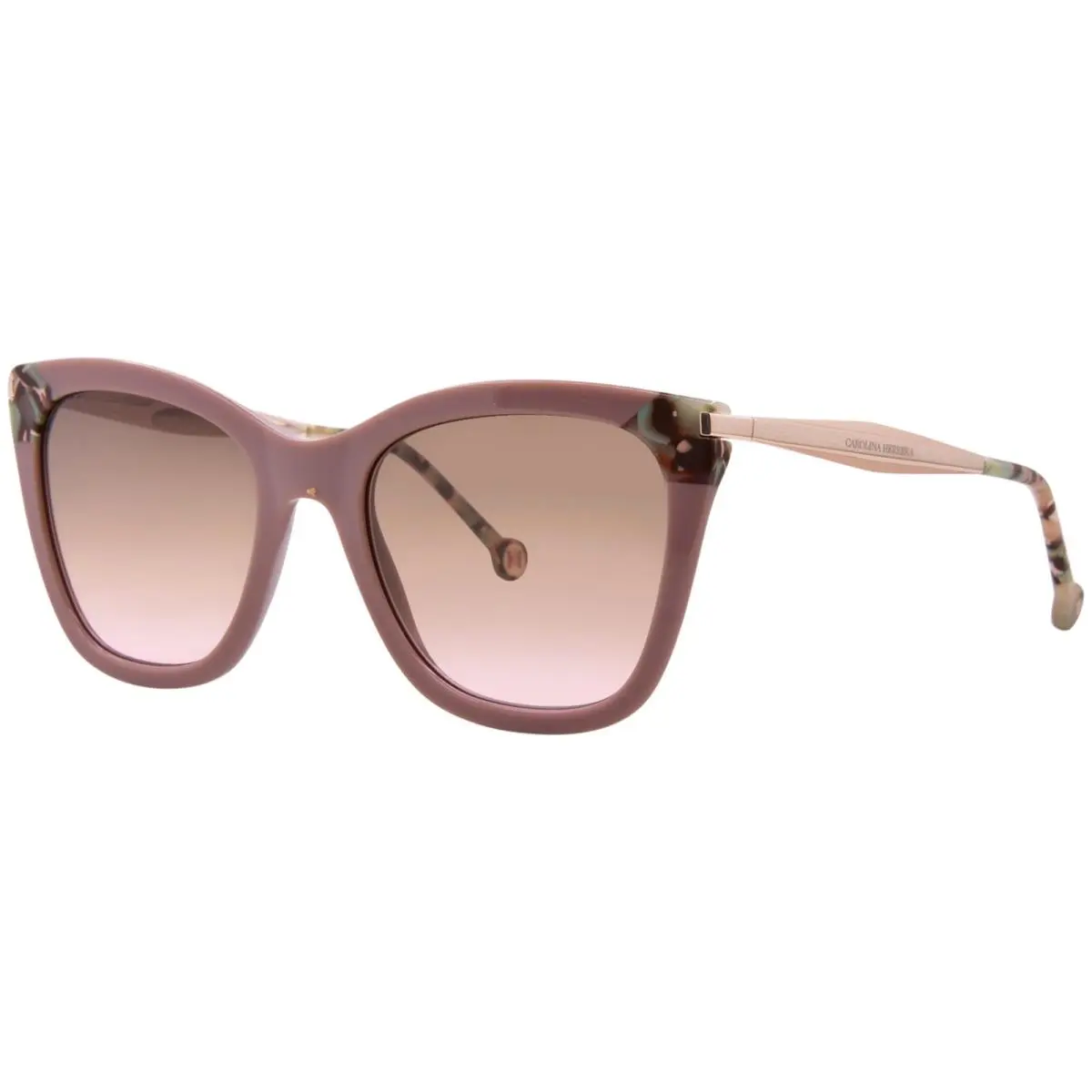 HER-0307/S Fwm Sunglasses Women`s Nude/brown/pink Gradient 54mm by Carolina Herrera