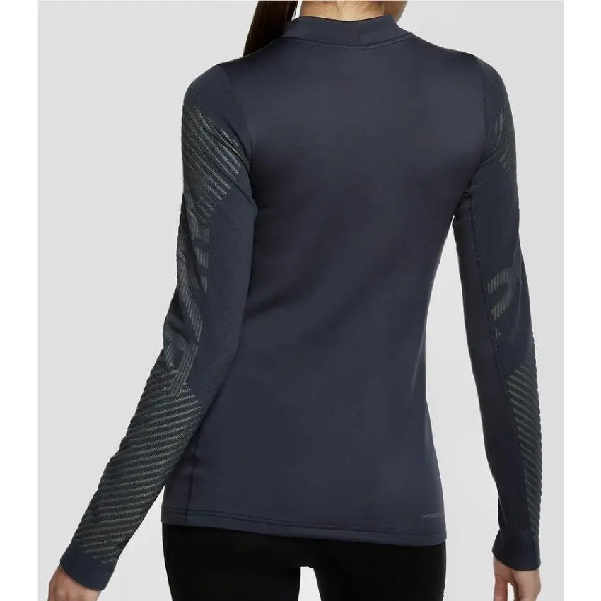 Nike clothing - NIKE Pro Therma Fit ADV L/S Thunder Blue Pullover Training Top - DD6574 - Blue 0