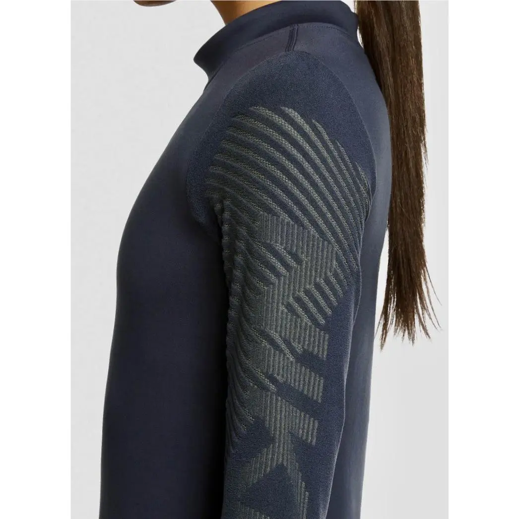 Nike clothing - NIKE Pro Therma Fit ADV L/S Thunder Blue Pullover Training Top - DD6574 - Blue 1