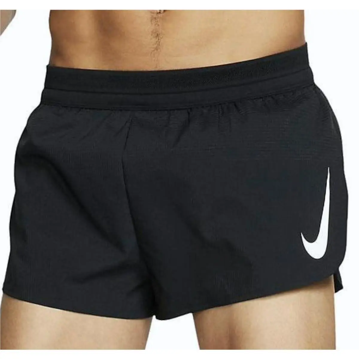 Nike Woven Aeroswift 2 London Black White Running Shorts Mens Sz L