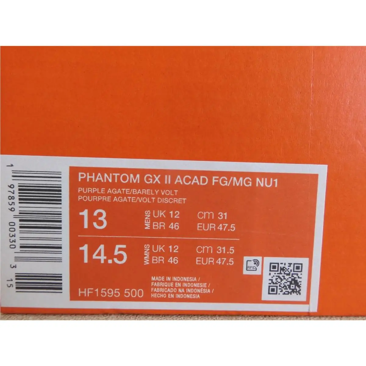 Nike shoes - Nike Phantom GX - Phantom - HF1595 500 - Purple 6