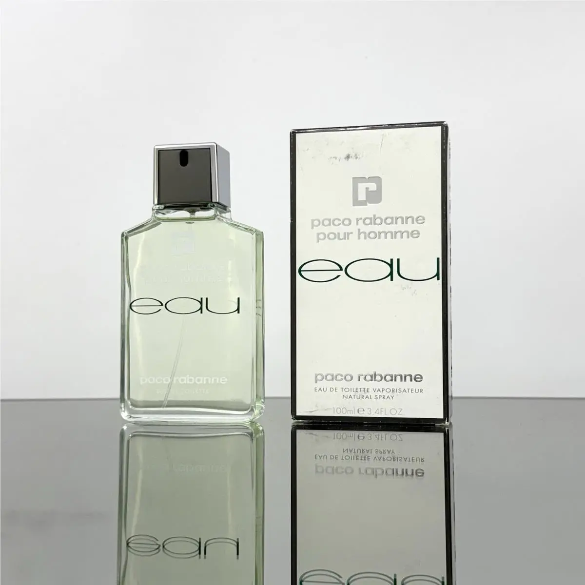 Eau Pour Homme Men Cologne 3.4oz-100ml Edt Spray New-original BL33 by Paco Rabanne