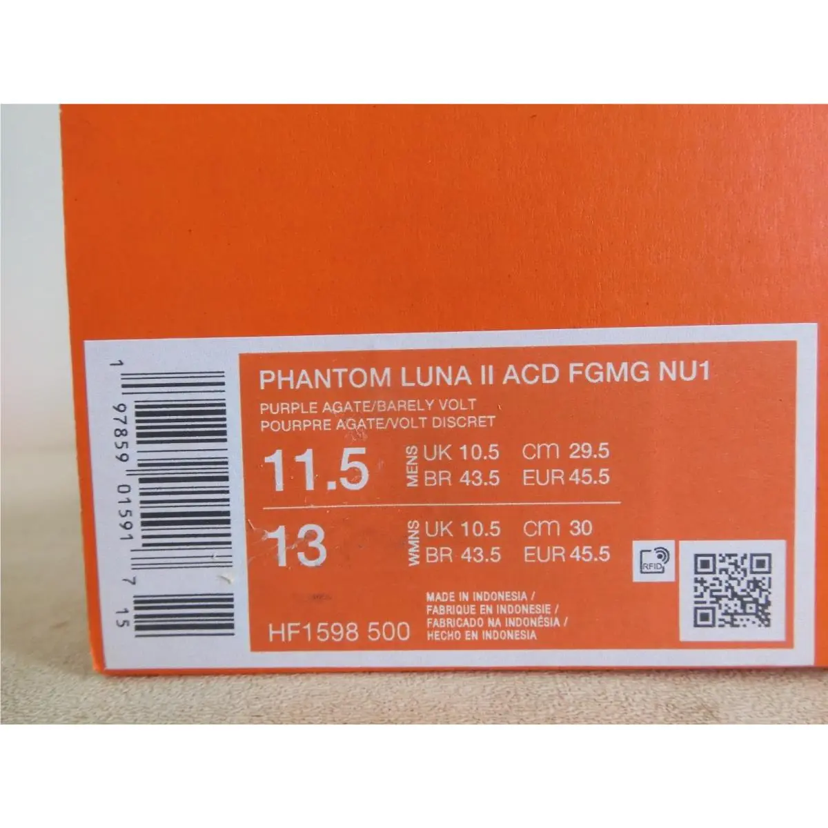 Nike shoes - Nike Phantom Luna - Phantom Luna - HF1598-500 - Purple 30