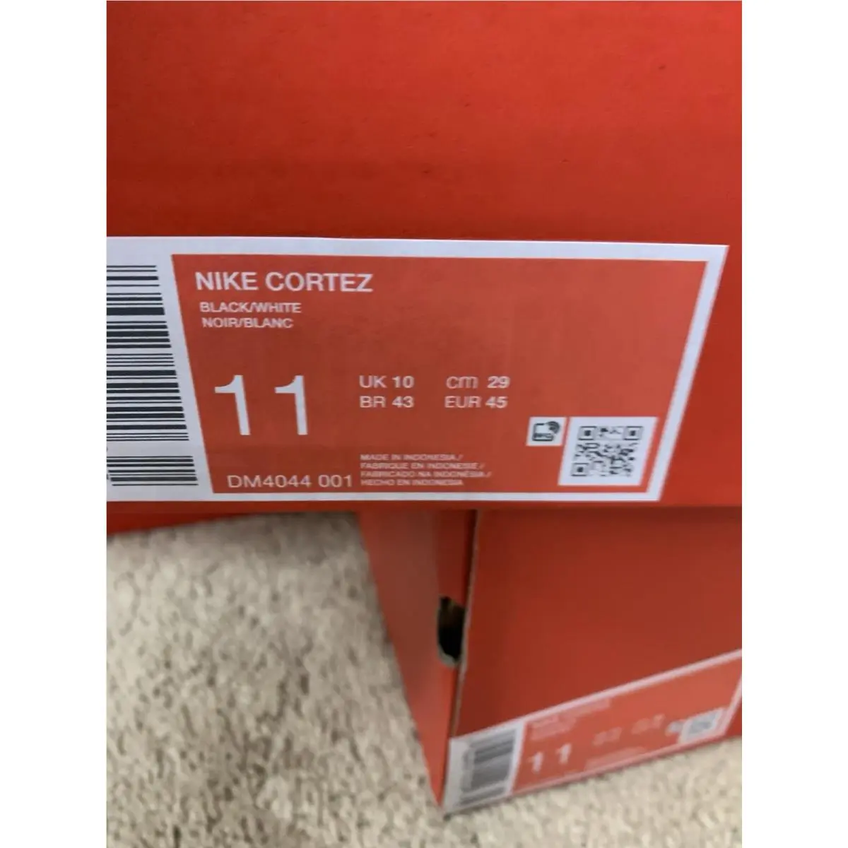 Nike shoes - Nike Cortez - Cortez - DM4044-001 - White 26