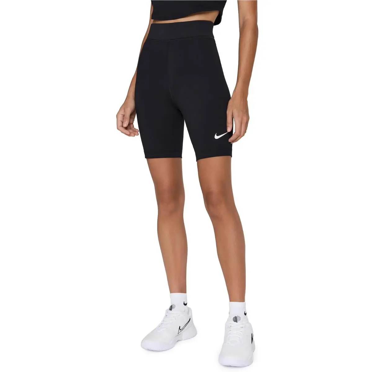 Woman`s Shorts Nike Sportswear Classic High-rise 8 Quot Shorts