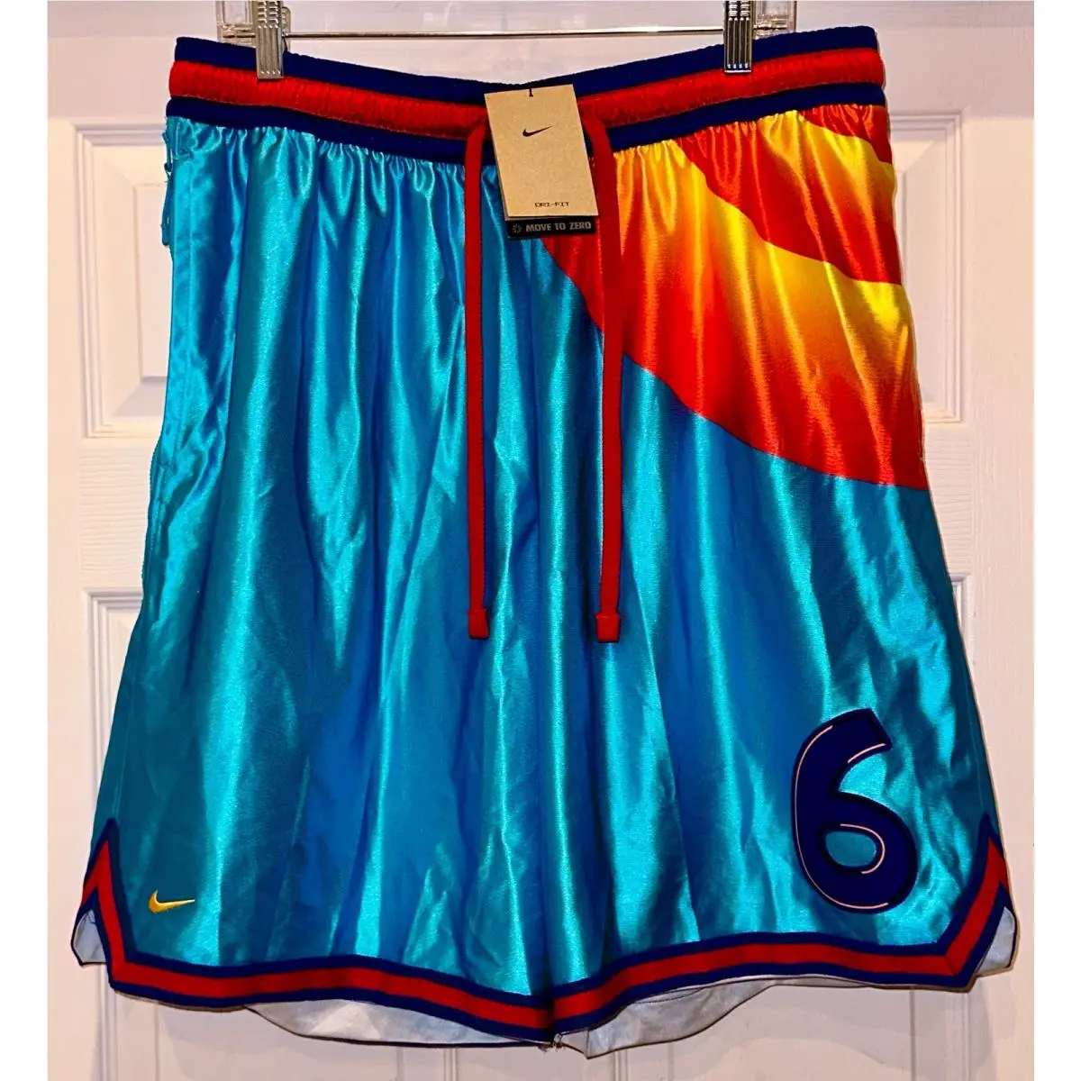Nike clothing - Nike LeBron James Space Jam A New Legacy Shorts - DJ3869 - Blue 2