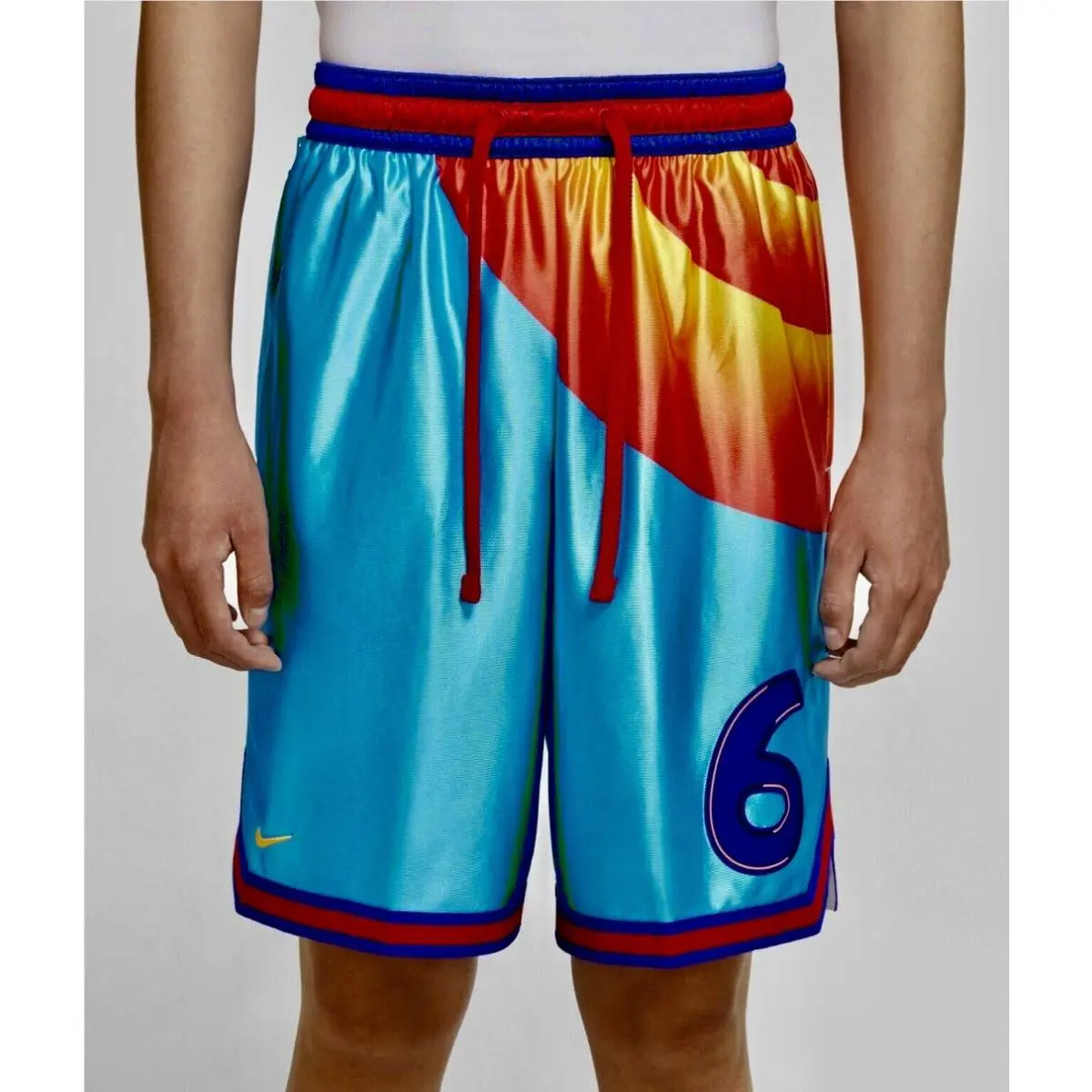 Nike Lebron James Space Jam A Legacy Blue Basketball Shorts Mens 2XL
