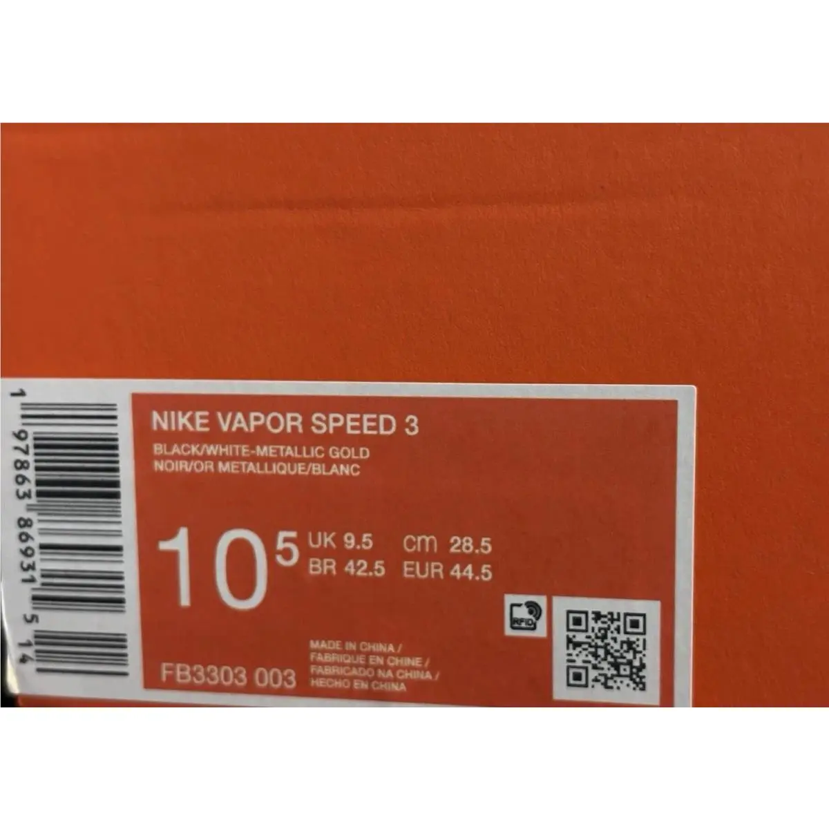 Nike shoes - Nike Vapor Speed - Vapor Speed - FB3303-003 - Black 17
