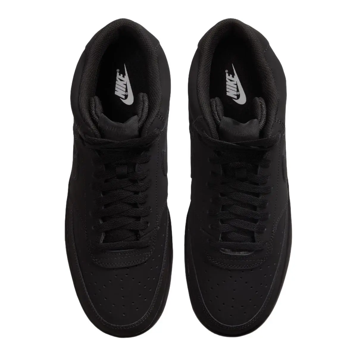 Nike shoes - NIKE Court Vision Mid - Court Vision Mid - CU6620-001 DN3577-001 - Black/Black/Black 1