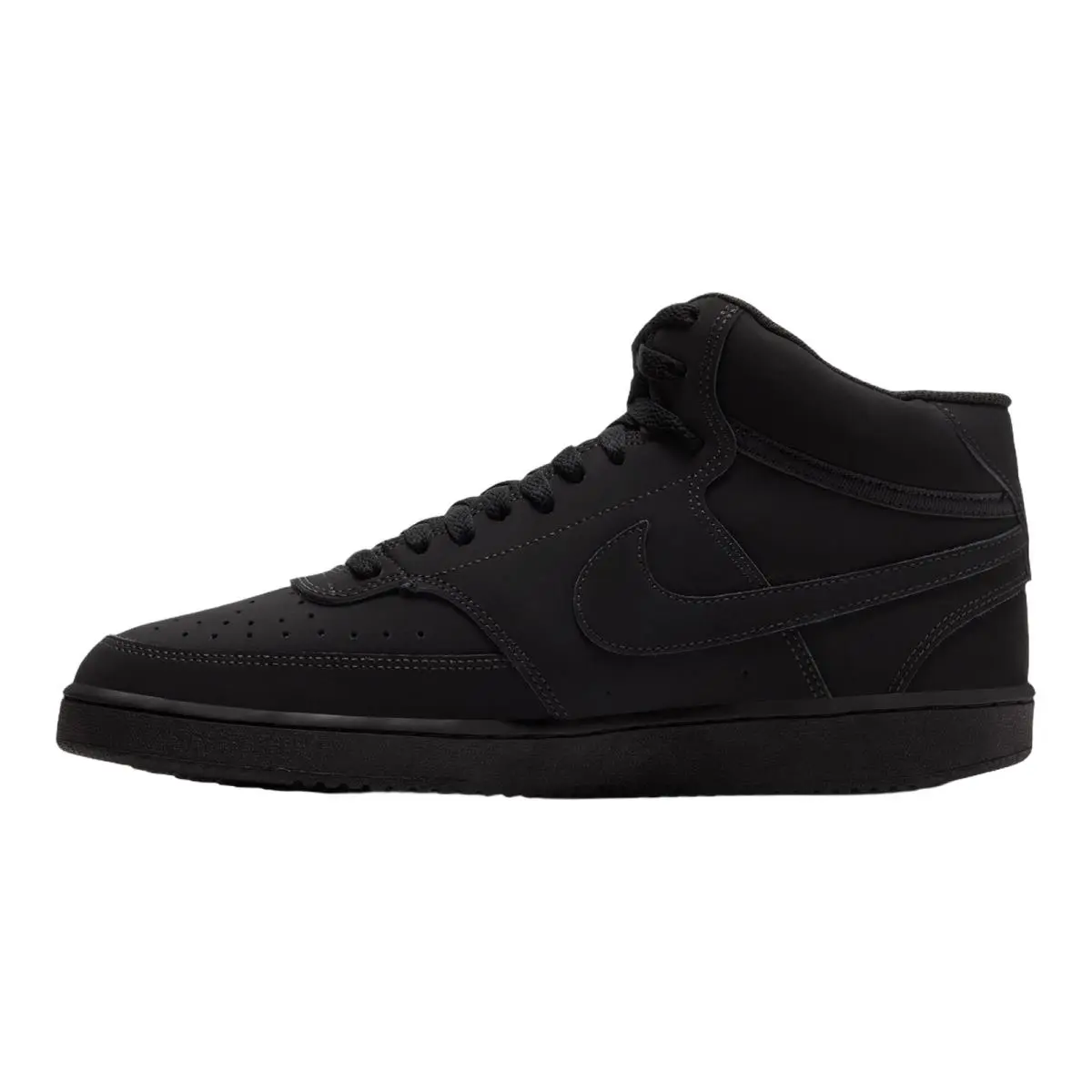 Nike shoes - NIKE Court Vision Mid - Court Vision Mid - CU6620-001 DN3577-001 - Black/Black/Black 3