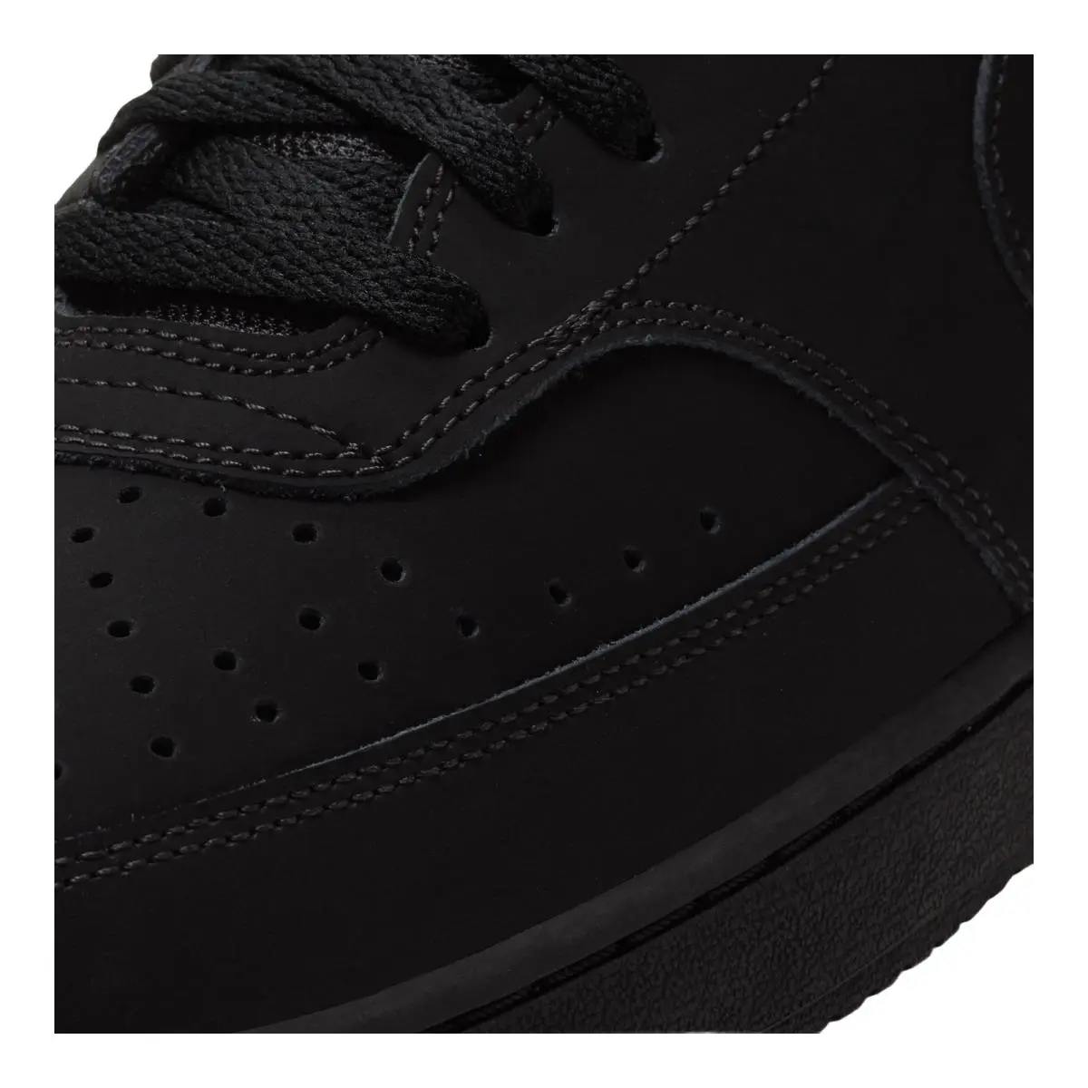 Nike shoes - NIKE Court Vision Mid - Court Vision Mid - CU6620-001 DN3577-001 - Black/Black/Black 5