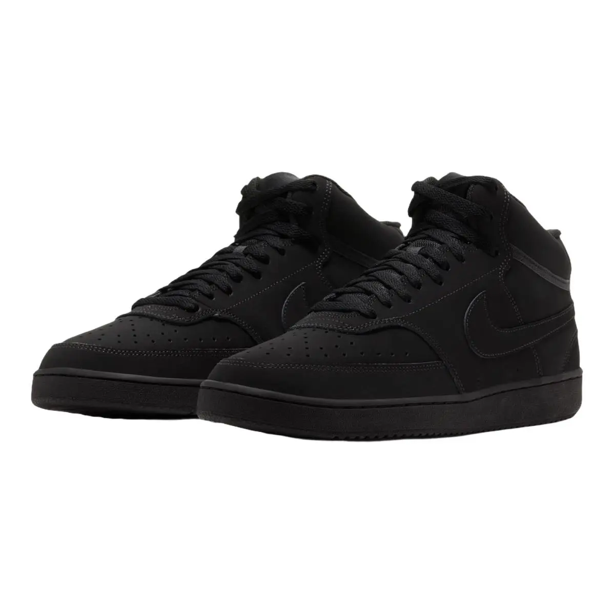 Nike shoes - NIKE Court Vision Mid - Court Vision Mid - CU6620-001 DN3577-001 - Black/Black/Black 8