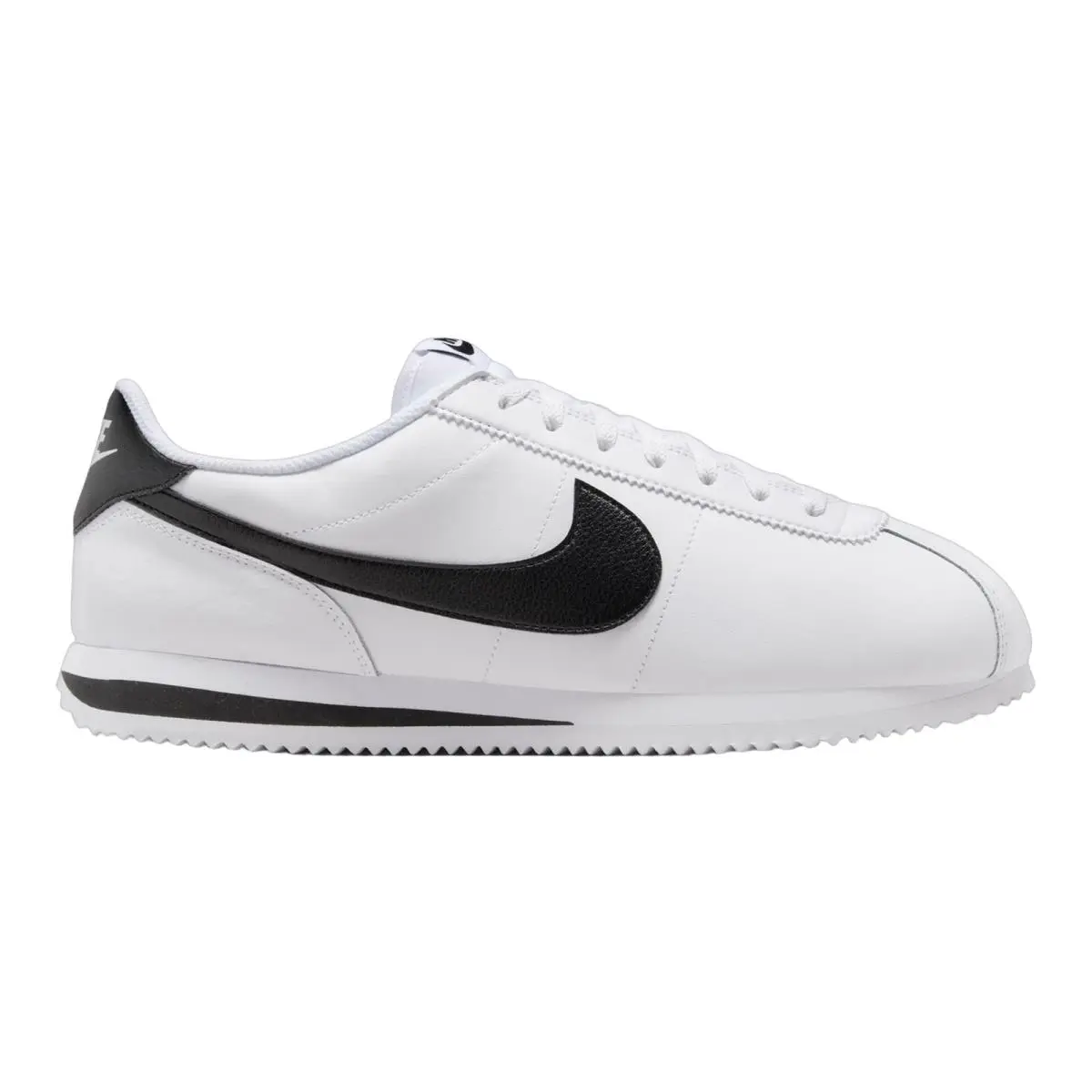Nike Cortez Mens Low Top Sneaker White Black Size 8-14 DM4044-105