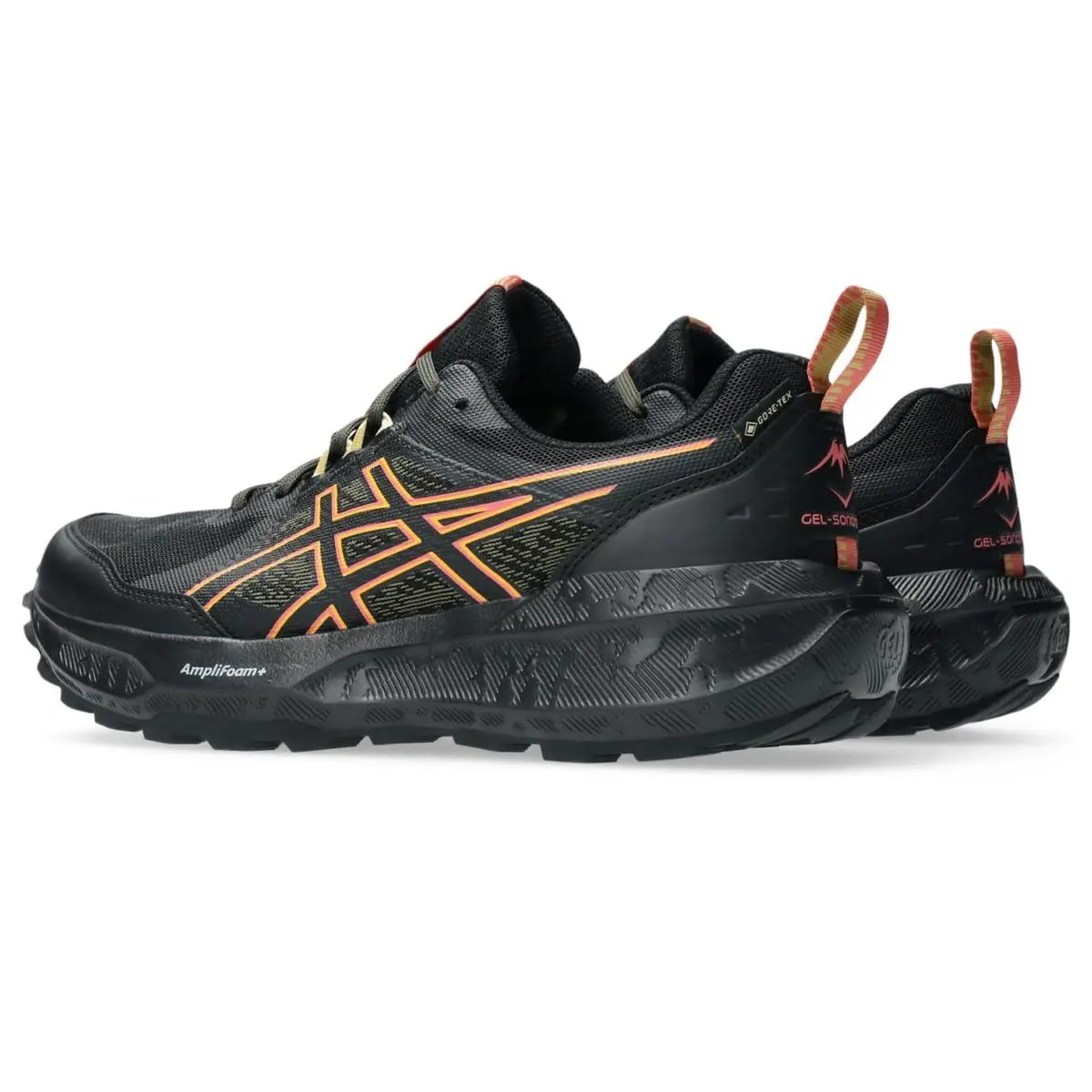 Asics shoes - 1012 b 770 001 - 1012B770003 - black dark pink clay 1
