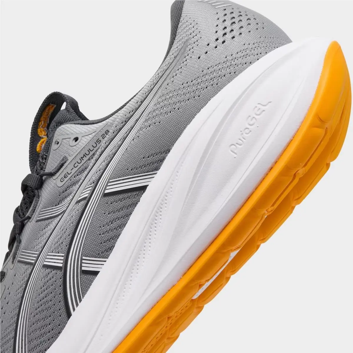 Asics shoes - 1011C143 020 - Gravel/Arctic Blue/Orange 0