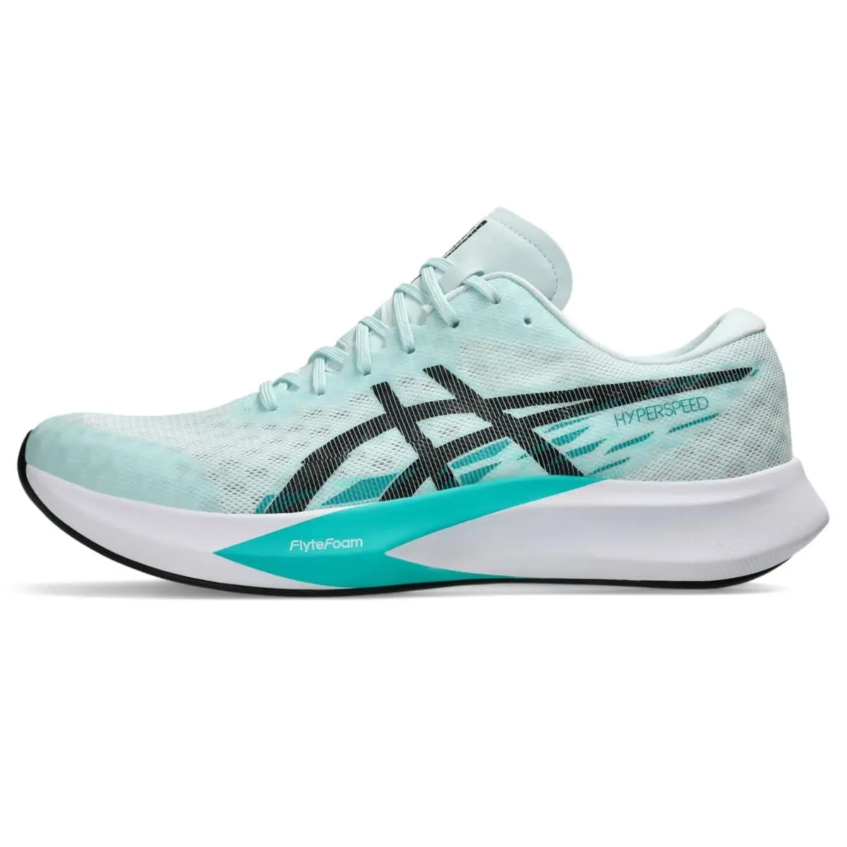 Asics Women`s Hyper Speed 4 Running Shoes 6 Soothing Sea/black