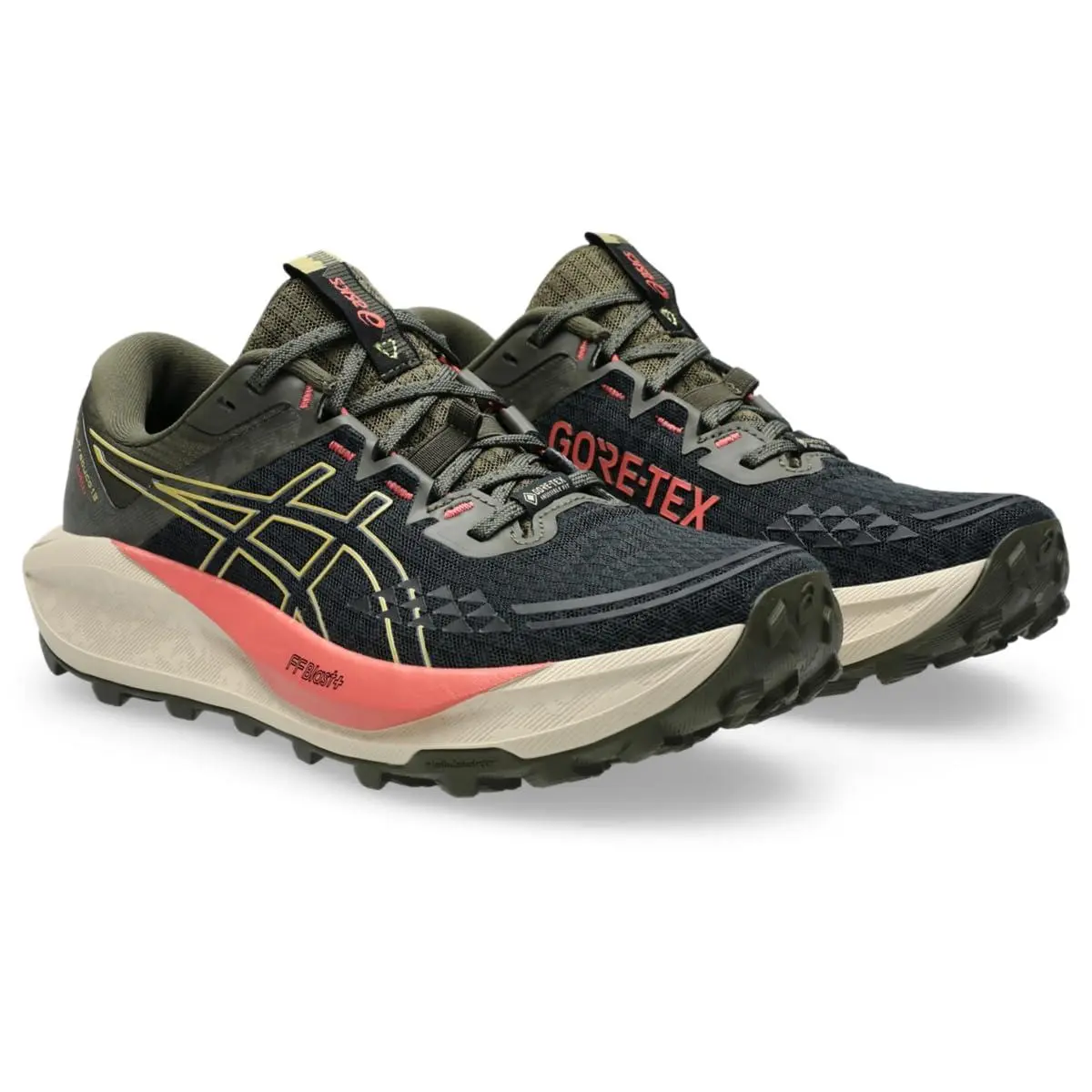 Asics shoes - 1012 b 767 001 - 1012B767003 - black lemongrass 9