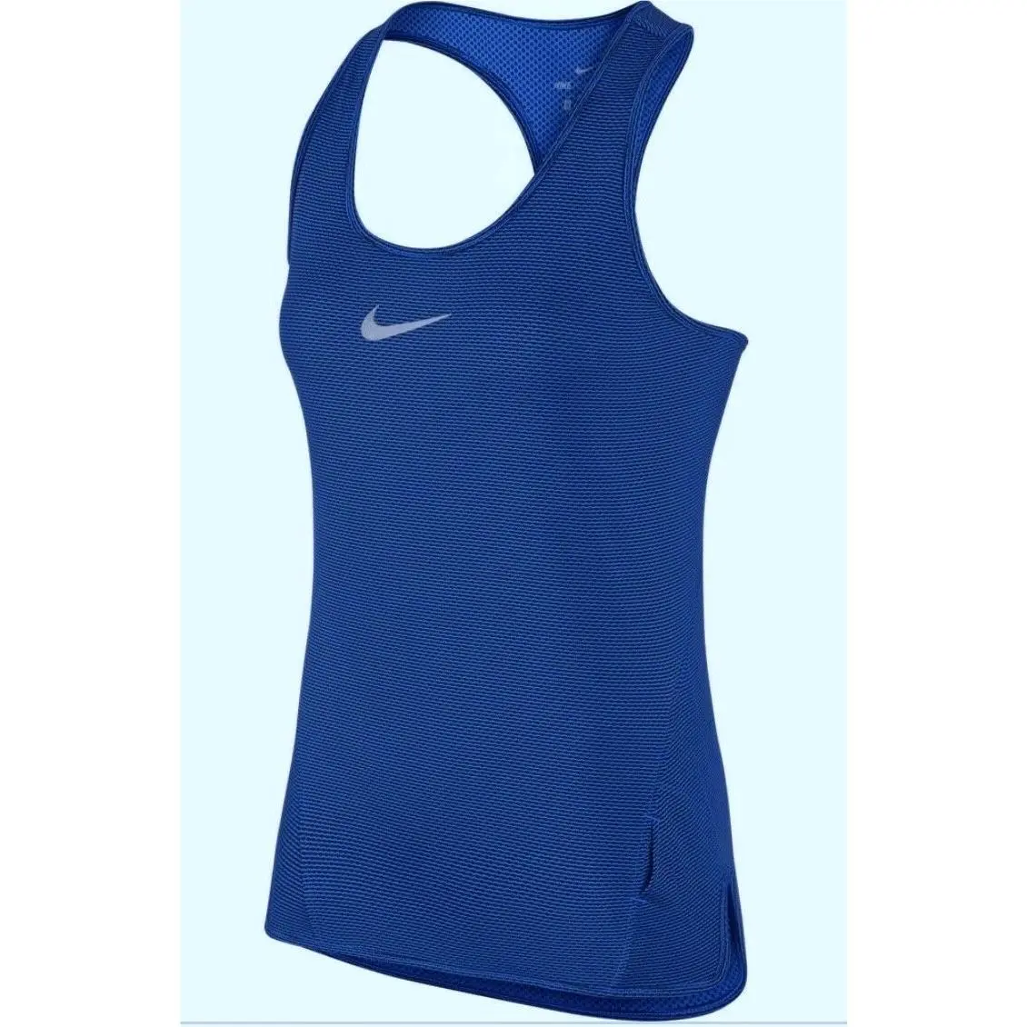 Nike clothing - NIKE Aeroreact Running Racerback Reflect Tank Top - 920780 - Blue 8