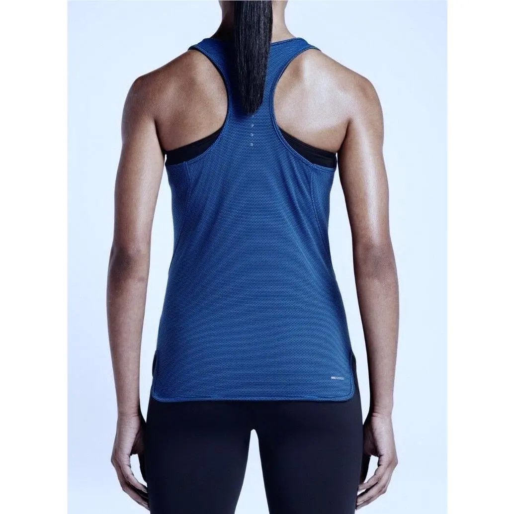 Nike clothing - NIKE Aeroreact Running Racerback Reflect Tank Top - 920780 - Blue 9