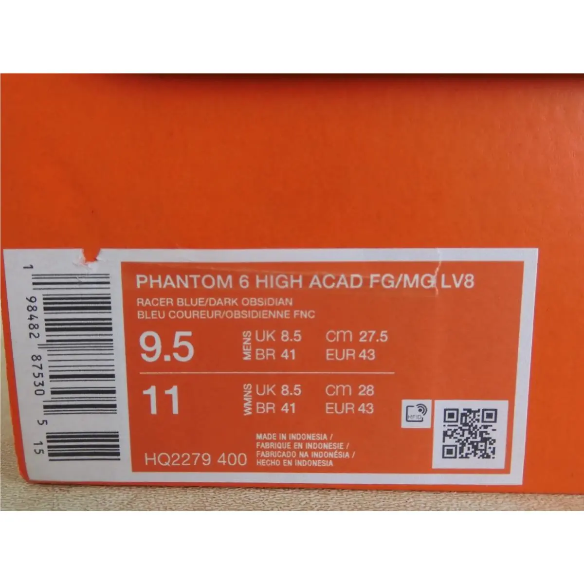 Nike shoes - Nike Phantom 6 - Phantom - HQ2279-400 - Blue 6