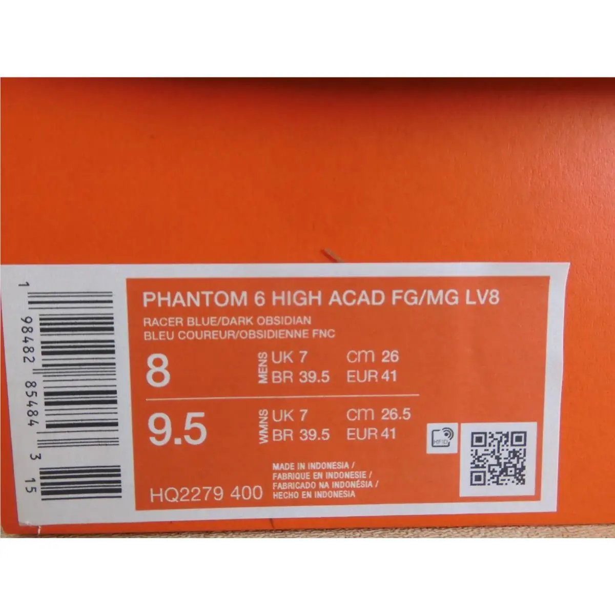 Nike shoes - Nike Phantom 6 - Phantom - HQ2279-400 - Blue 14