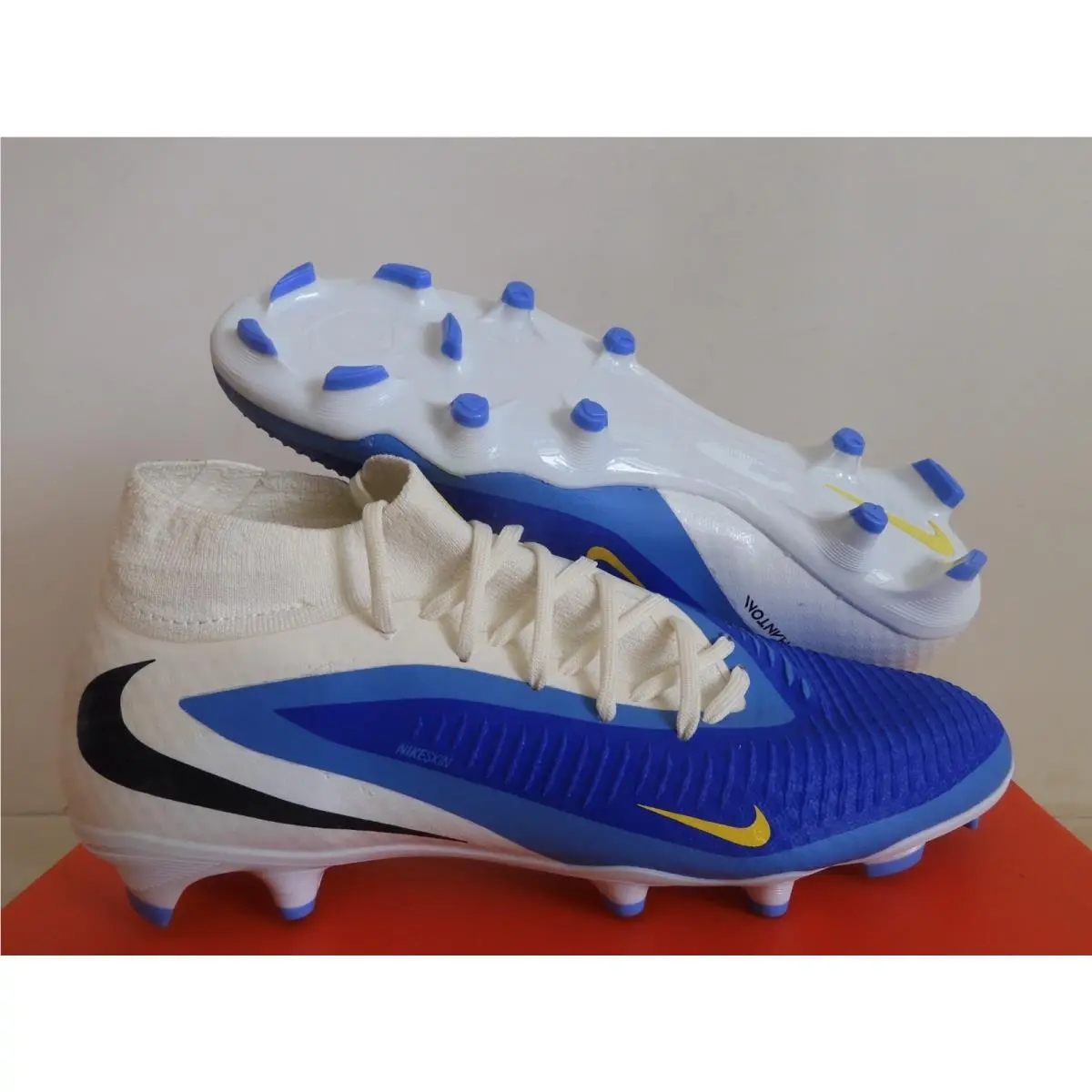 Phantom 6 High Academy Fg/mg LV8 Racer Blue-obsidian Blue Mens HQ2279-400 8 by Nike