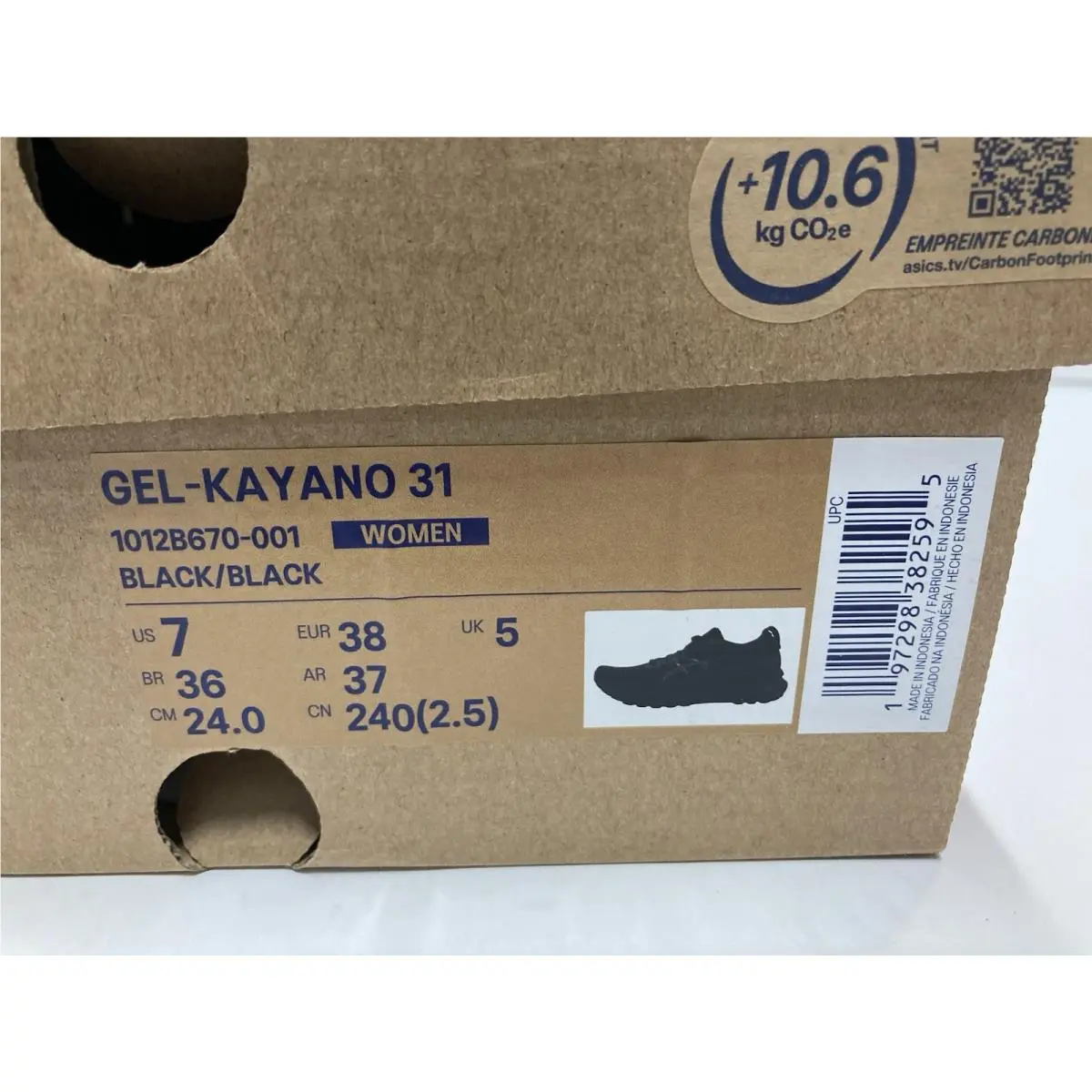 Asics shoes - ASICS Gel Kayano 31 - Gel Kayano - 1012B670-001 - Black 6