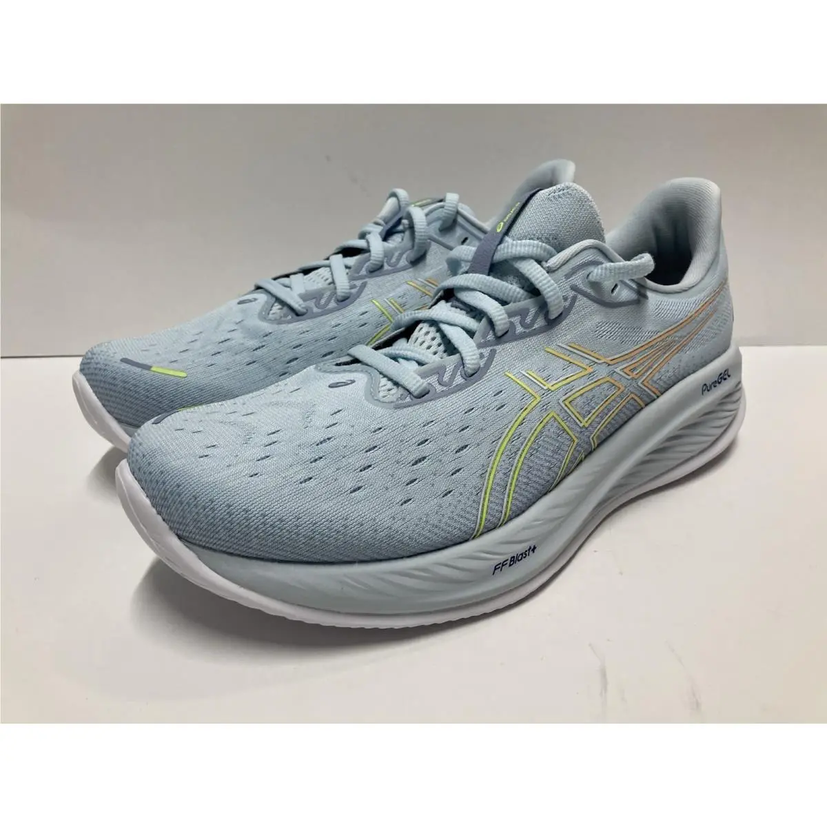 Size 13 - Asics Gel Cumulus 26 Cool Grey Safety Yellow Men’s