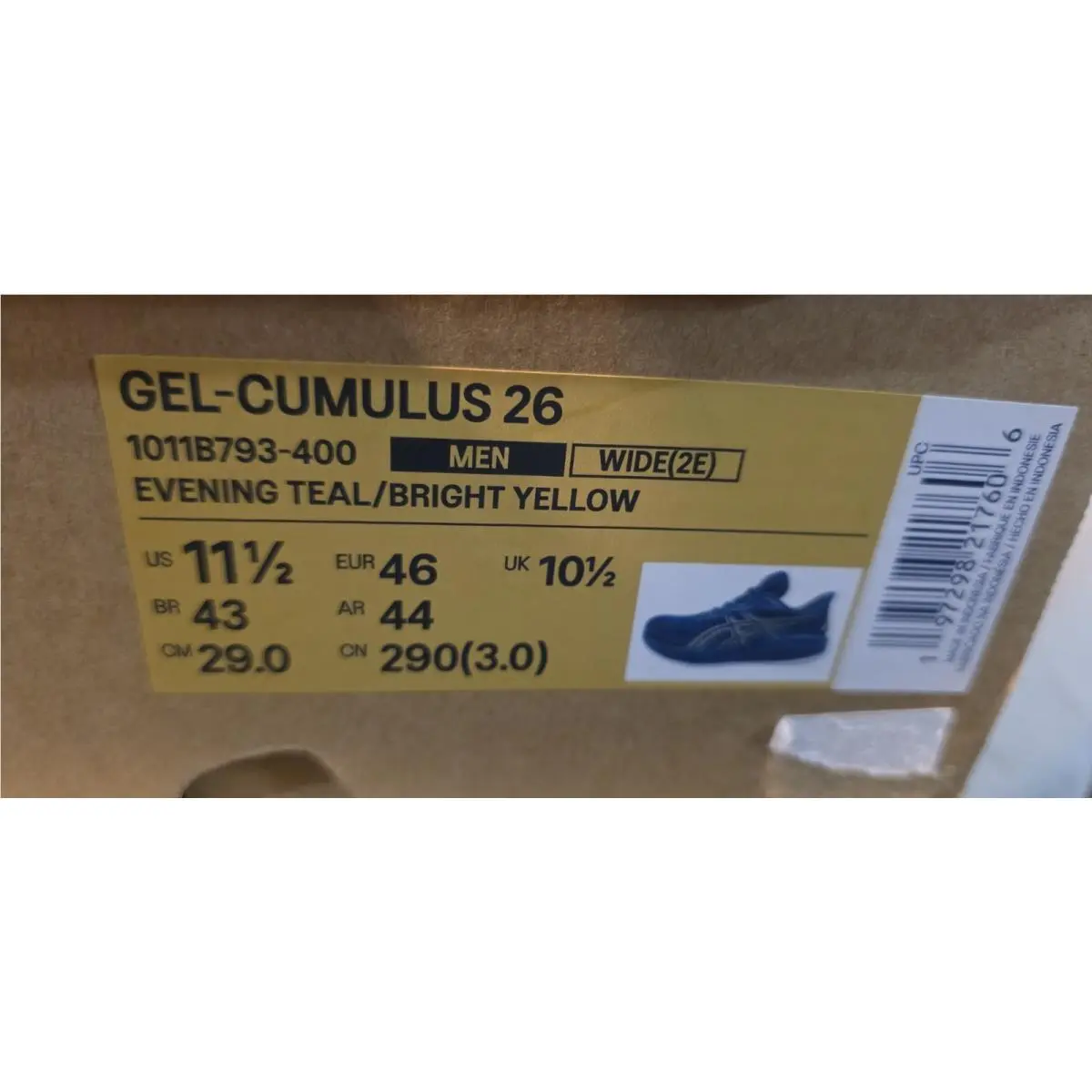 Asics shoes - ASICS GEL-Cumulus - Blue 5
