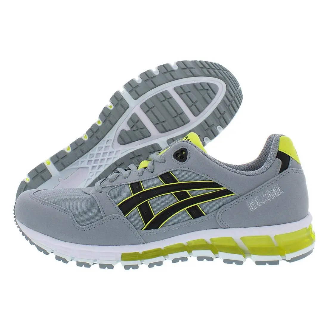 Asics Gelsaga 180 Mens Shoes Size 7 Color: Sheet Rock/black