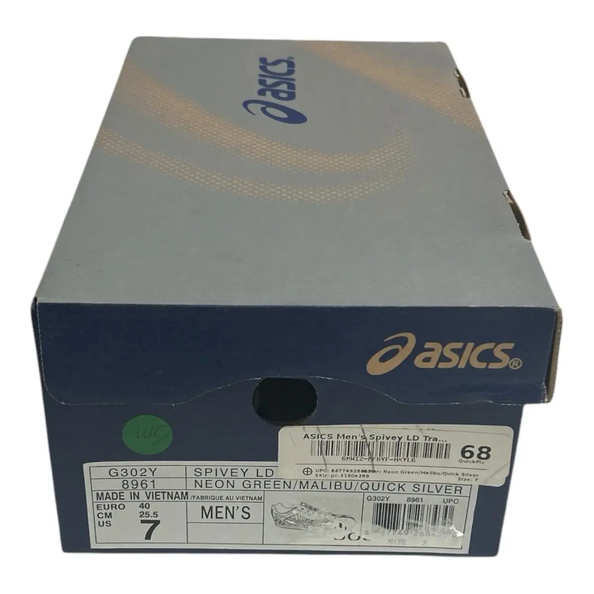 Asics shoes - Spivey LD - Spivey - G302Y - Neon Green/Malibu/Quick Silver (UPC: 0887749268430) 8