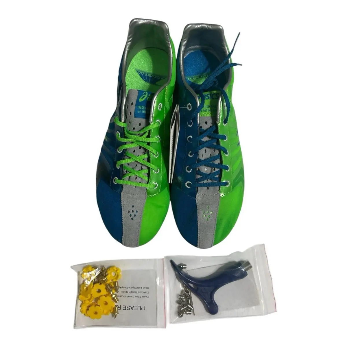 Asics shoes - Spivey LD - Spivey - G302Y - Neon Green/Malibu/Quick Silver (UPC: 0887749268430) 0