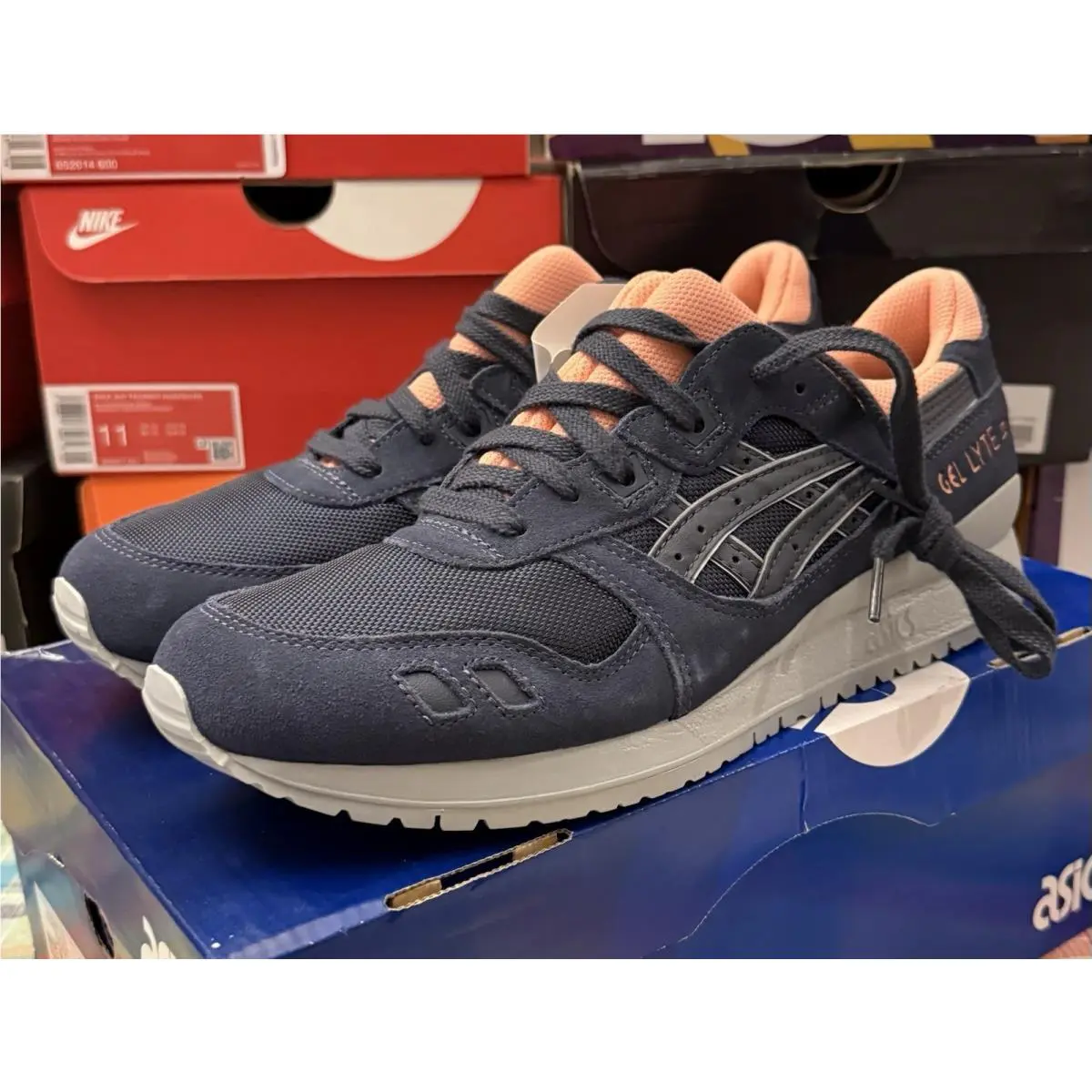 Asics shoes - ASICS Gel Lyte 3 - Gel Lyte - HL6B1-5099 - Blue 8