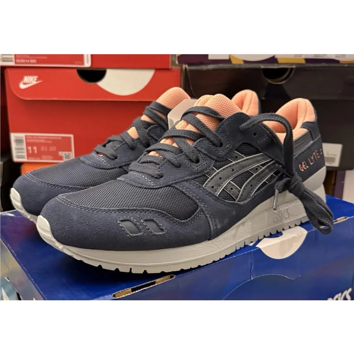 Asics shoes - ASICS Gel Lyte 3 - Gel Lyte - HL6B1-5099 - Blue 9