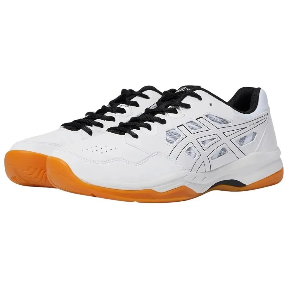 Asics Mens Gel-renma Pickleball Shoes US 11.5 EU 46 White Black Athletic