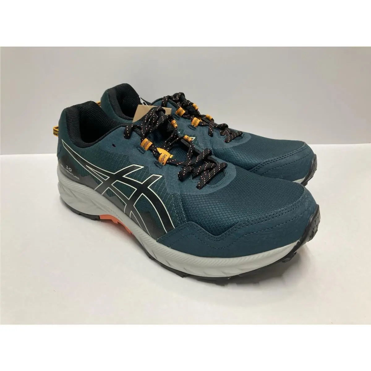 Asics Gel-venture 10 Mens Size 12 Saxon Green/black / Hiking Shoe