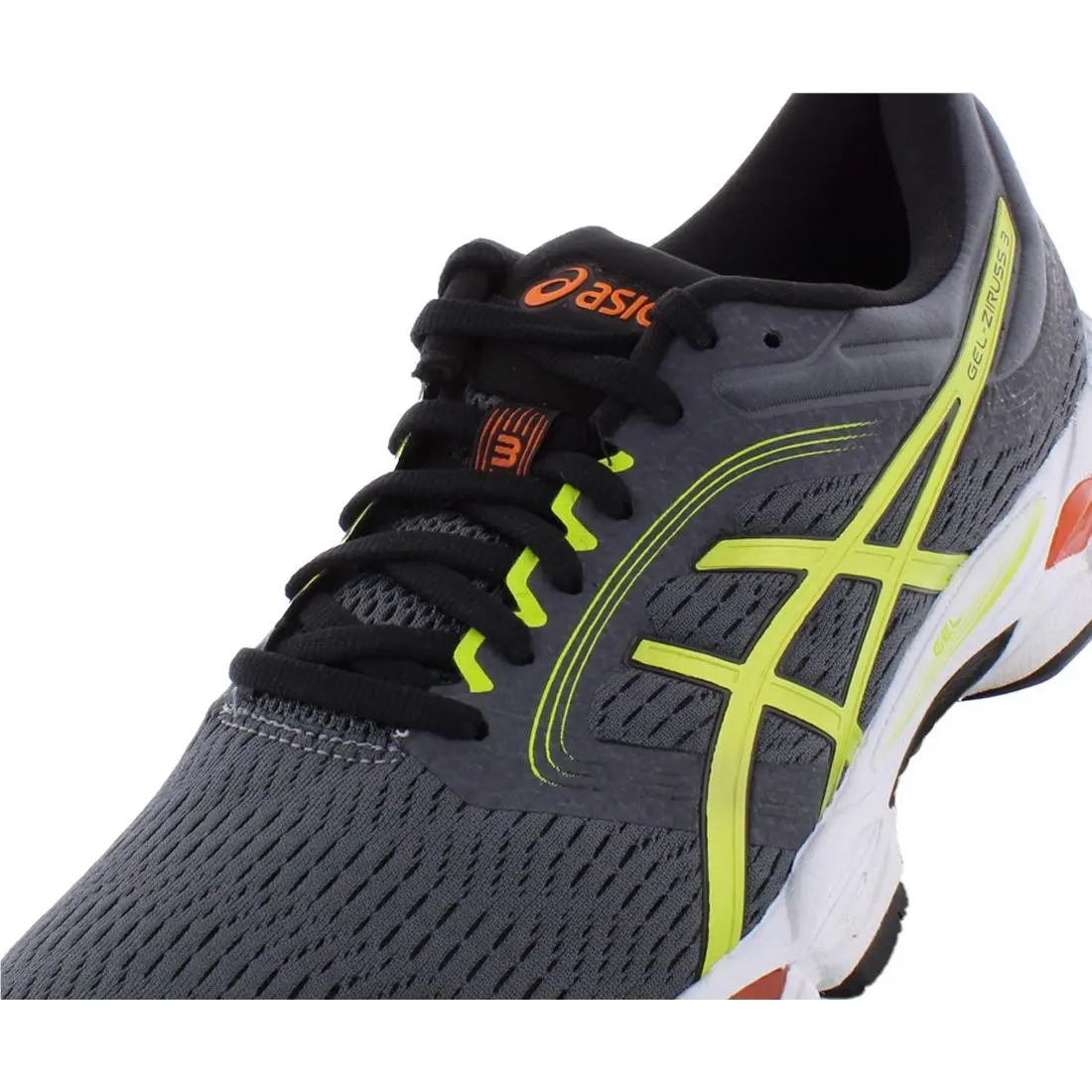 Asics shoes - Charcoal/Lime, Full: Charcoal/Lime (UPC: 193604954319) 0