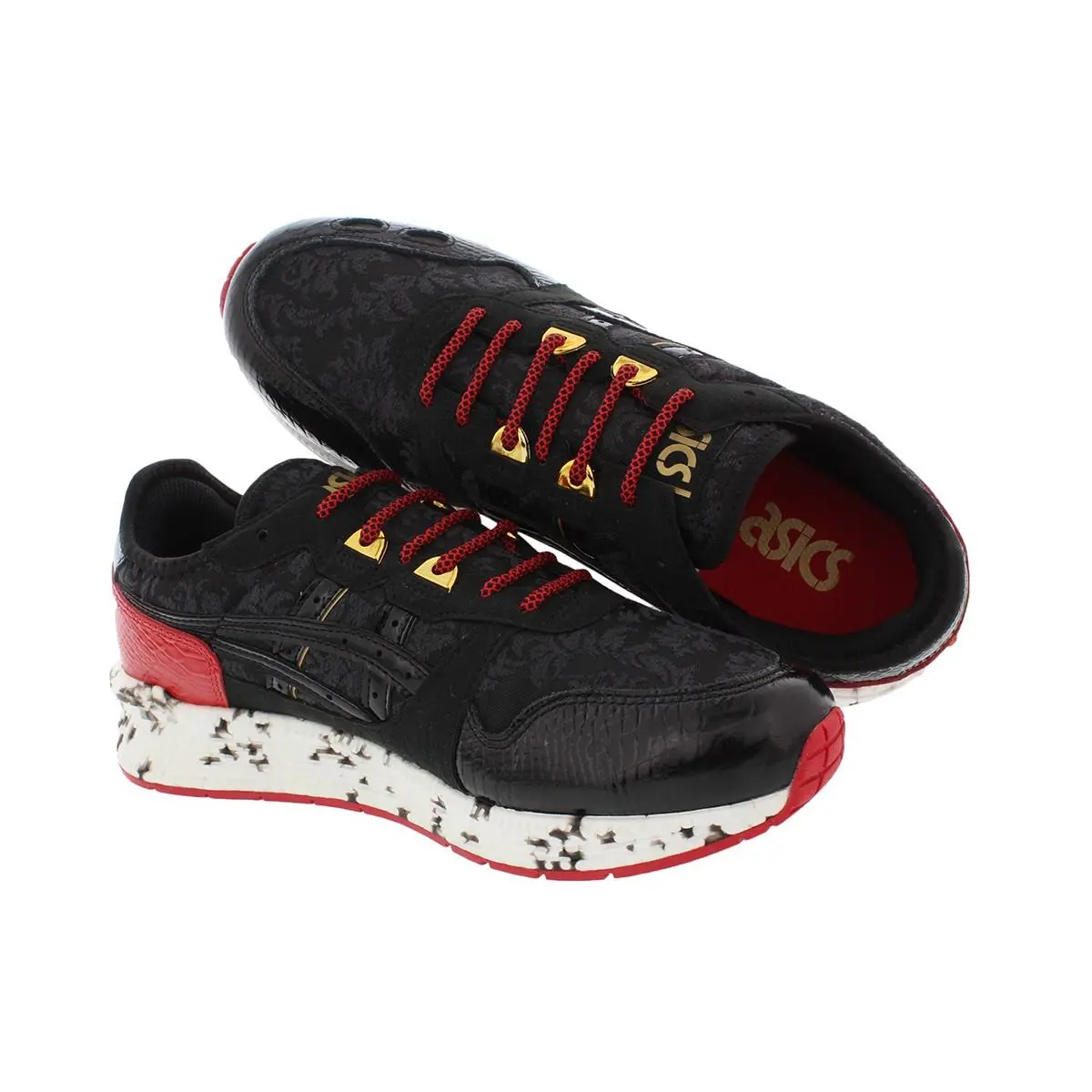Asics shoes - Black/Red/Gold, Full: Black/Red/Gold (UPC: 191497862087) 2