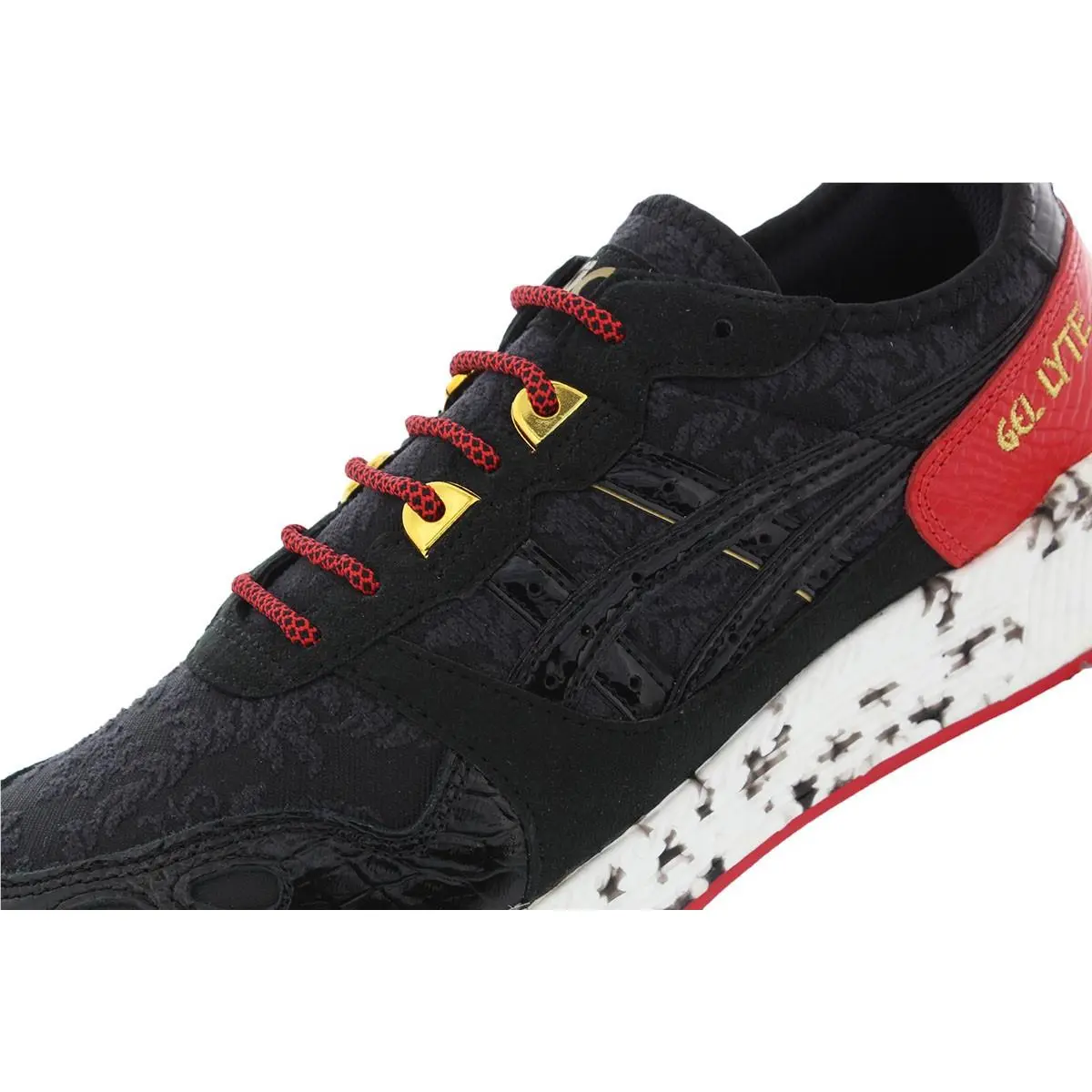 Asics shoes - Black/Red/Gold, Full: Black/Red/Gold (UPC: 191497862087) 0