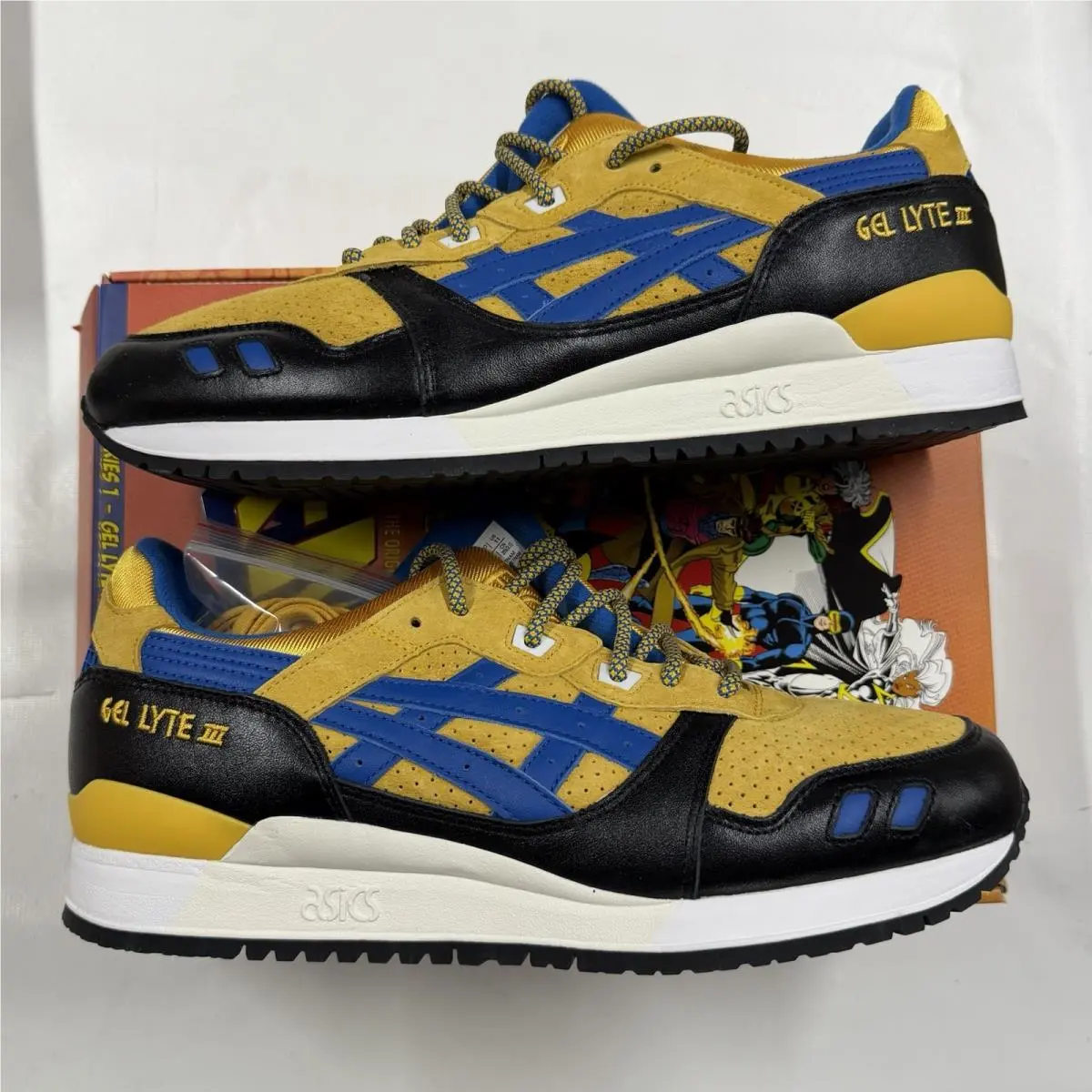 Asics Kith x Marvel x Gel Lyte 3 `07 Remastered X-men Opened Sz 11