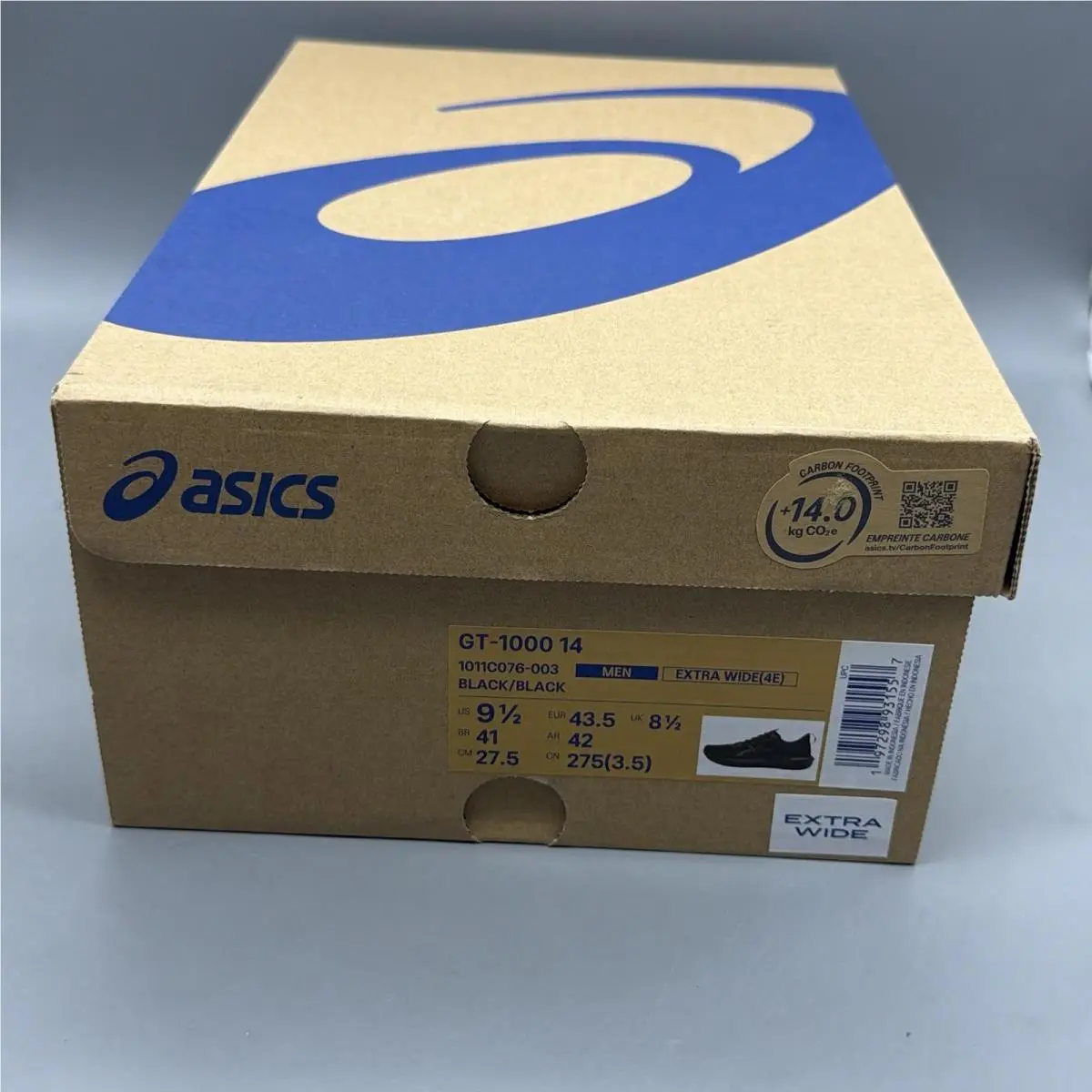 Asics shoes - ASICS GT-1000 14 - 1011C076-003 - Black (UPC: 0197298931557) 13