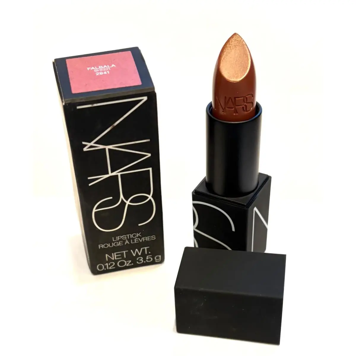 Nars Lipstick Falbala 2941 Sheer 0.12 oz /3.4 g Full Size