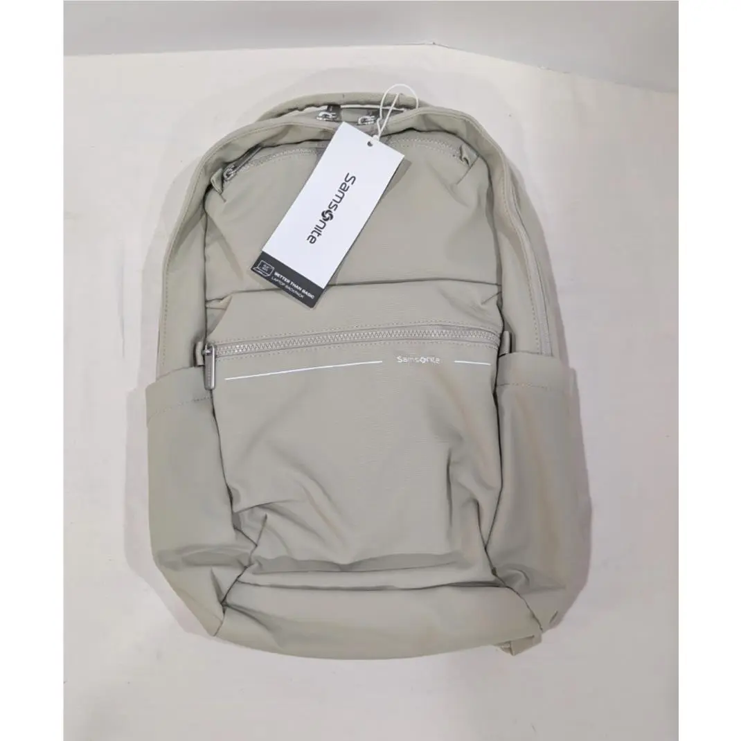 Samsonite Better Than Basic Backpack Limestone Gray 18 Ships Free