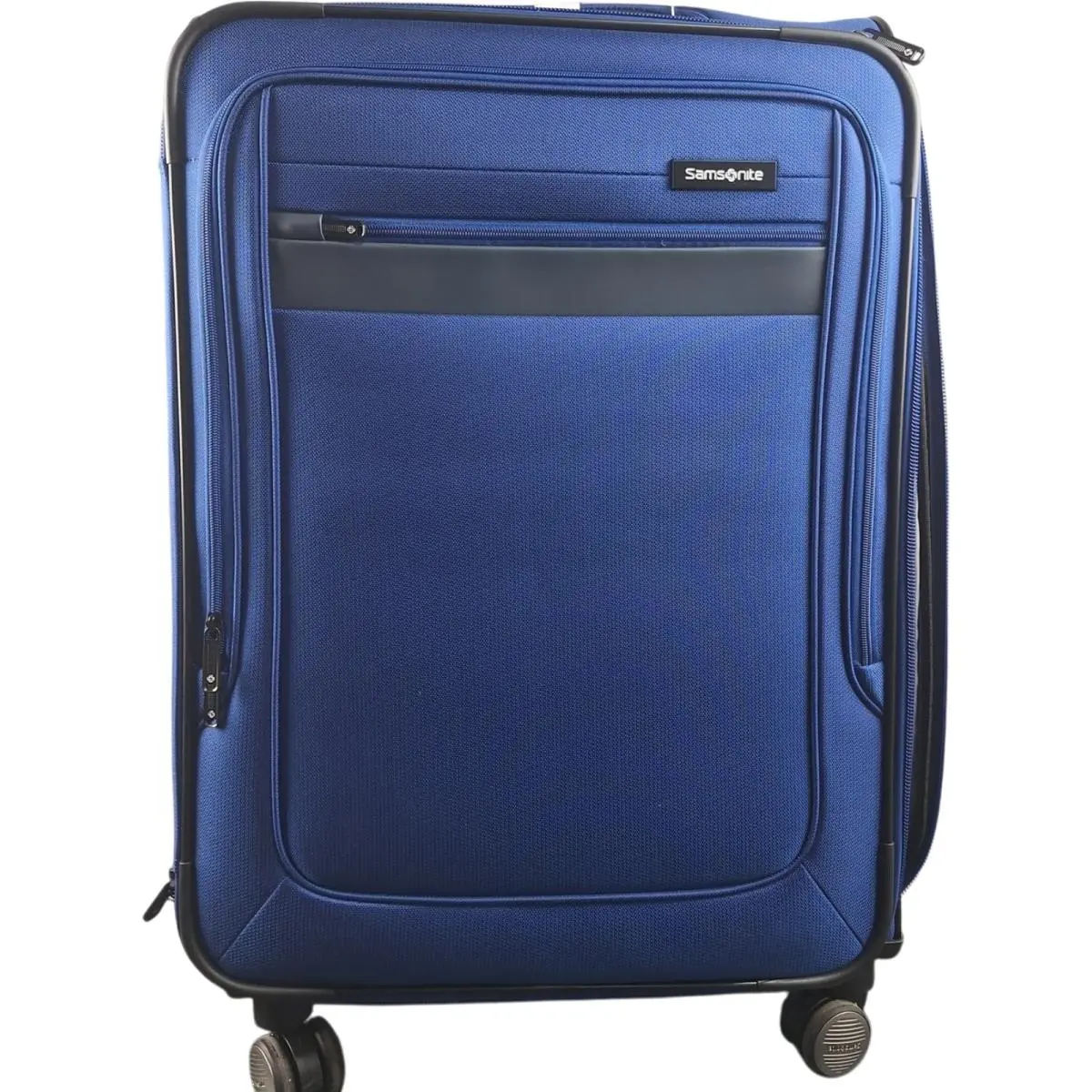 Ascella 3.0 Softside Spinner Luggage Suitcase Sapphire Blue Large by Samsonite